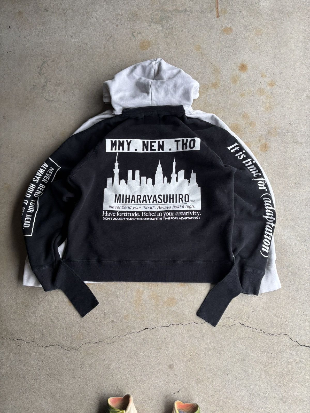 Maison MIHARA YASUHIRO Maison Mihara Yasuhiro Double Layered Technical Hoodie Size US L / EU 52-54 / 3 - 2 Thumbnail
