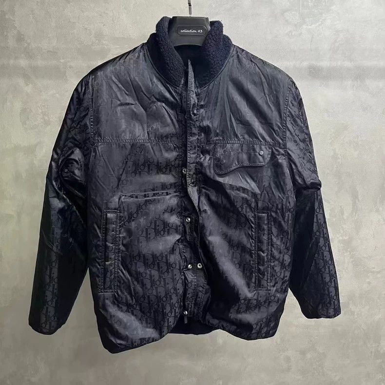 Dior Dior Navy Blue Zipper Jacket-2505 Size US M / EU 48-50 / 2 - 4 Thumbnail