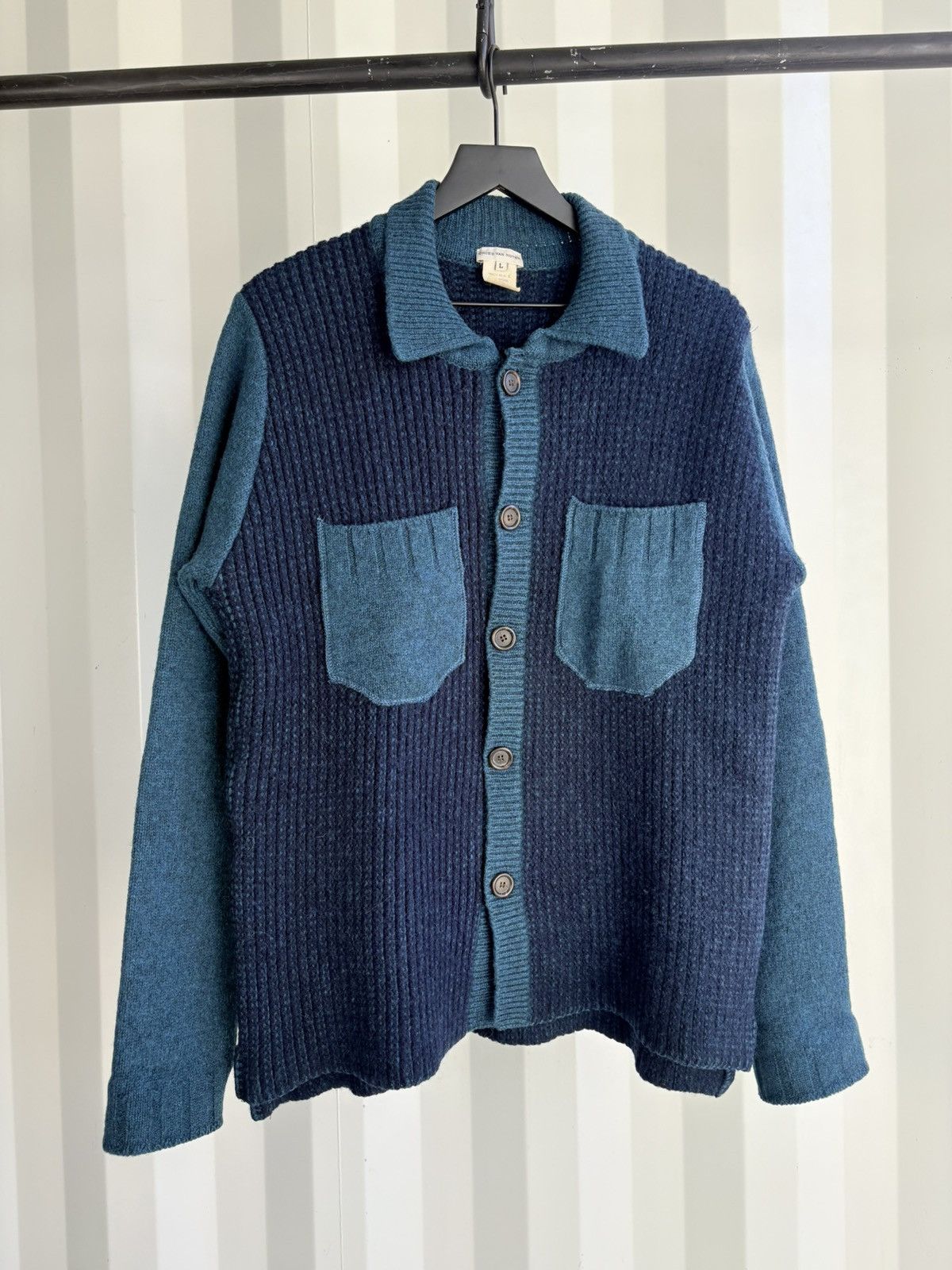 Early Dries Van Noten Button Shirt Cardigan Leica
