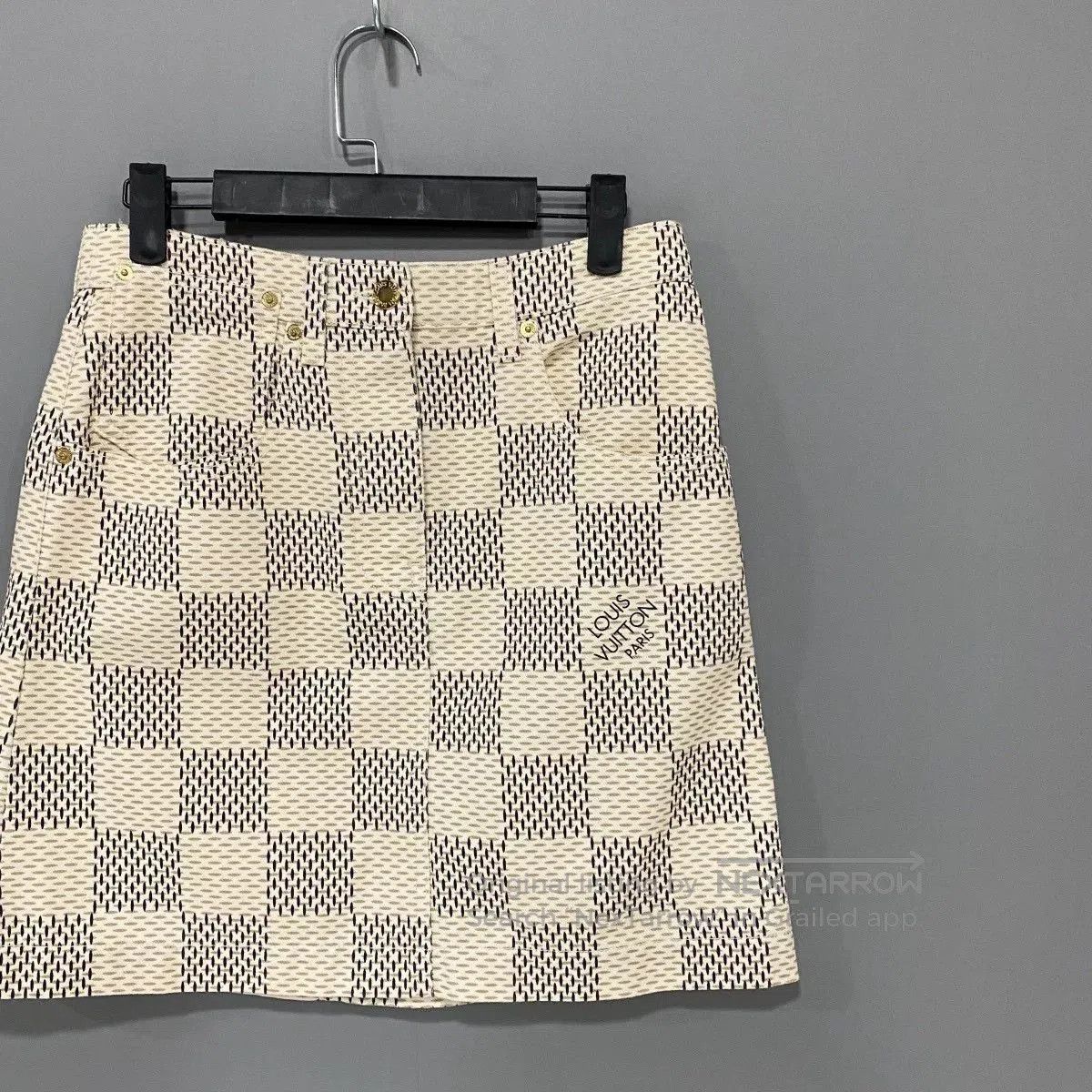 Louis Vuitton Louis Vuitton Checkerboard Skirt Size 36. Size 35" - 1 Thumbnail