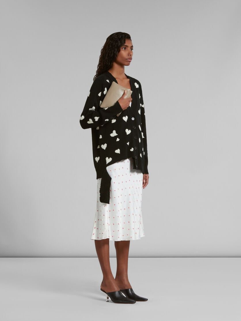 Marni o1w1db10824 Wool Cardigan in Black Size M / US 6-8 / IT 42-44 - 6 Thumbnail