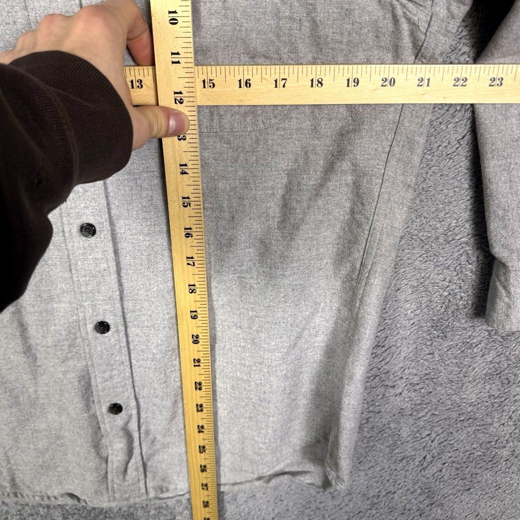 J.Crew J.CREW Shirt Mens M Chamois Flannel Leather Elbow Patch Preppy 06791 Classic Size US M / EU 48-50 / 2 - 7 Thumbnail
