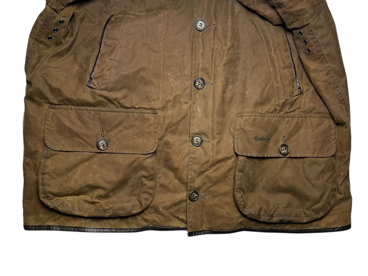 Barbour Barbour A186 Beauchamp Waxed Jacket Size US L / EU 52-54 / 3 - 3 Thumbnail