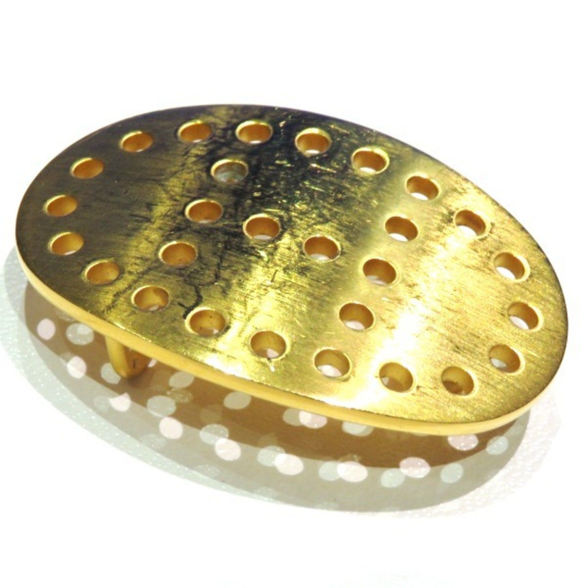 image of Hermes Evelyn H Punching Buckle Accessory Belt Women's in Gold