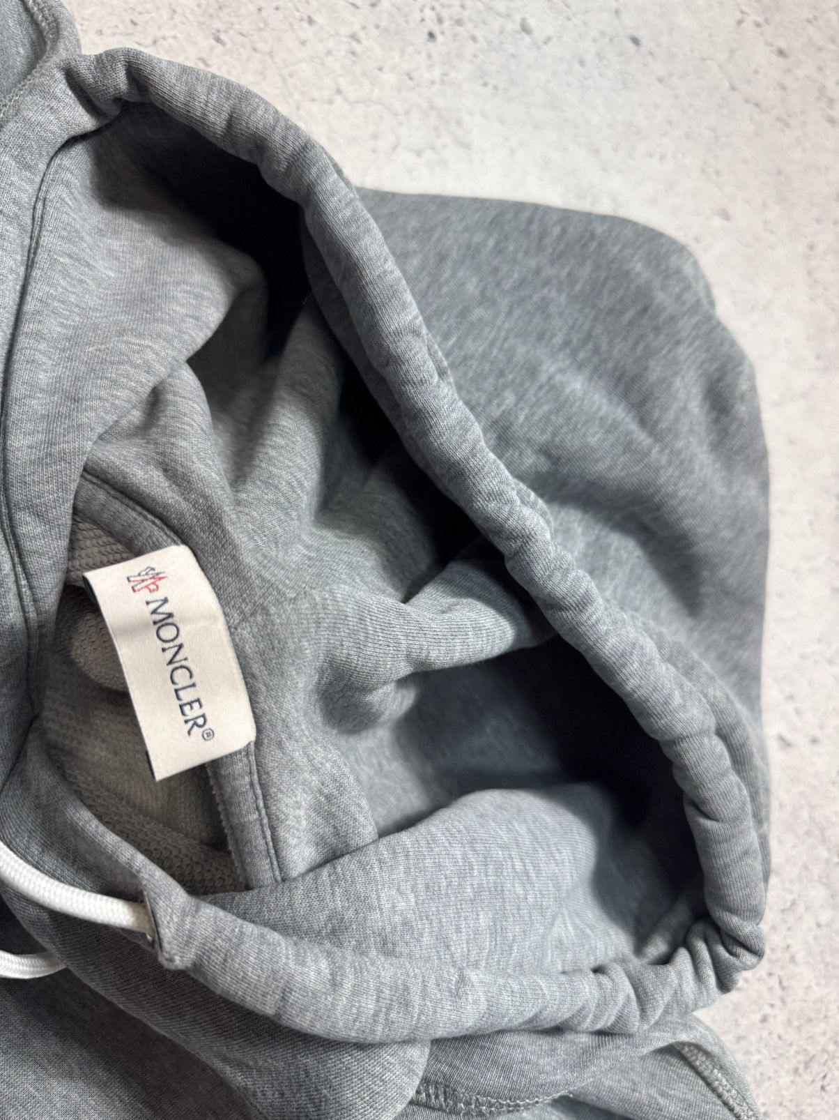 Moncler Moncler Luxury Hoodie Maglia Con Cappuccio Big Logo Rare Y2K Size US S / EU 44-46 / 1 - 7 Thumbnail