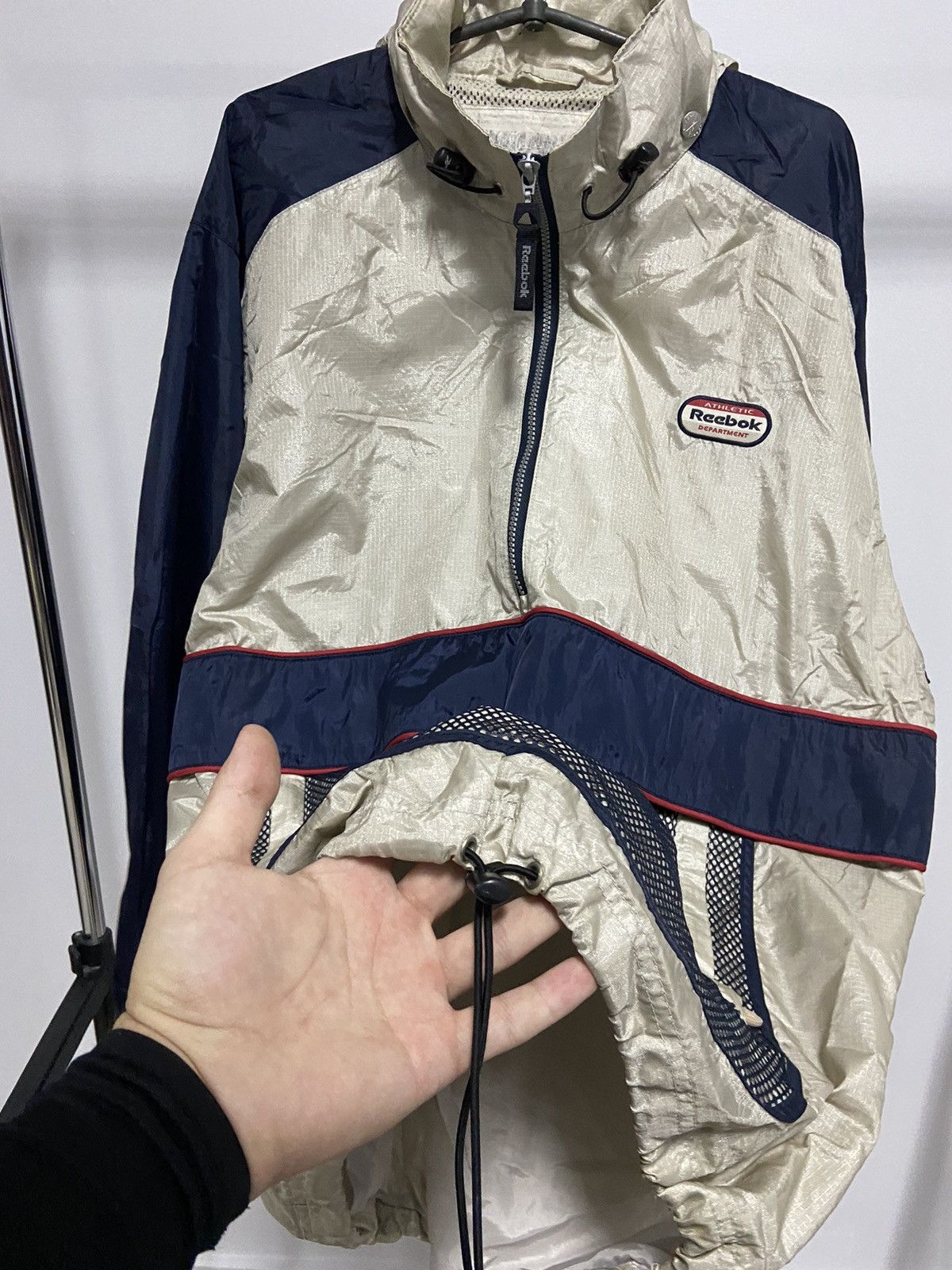 Reebok × Vintage Reebok Vintage small Logo 90s Jacket anorak Size US S / EU 44-46 / 1 - 4 Thumbnail