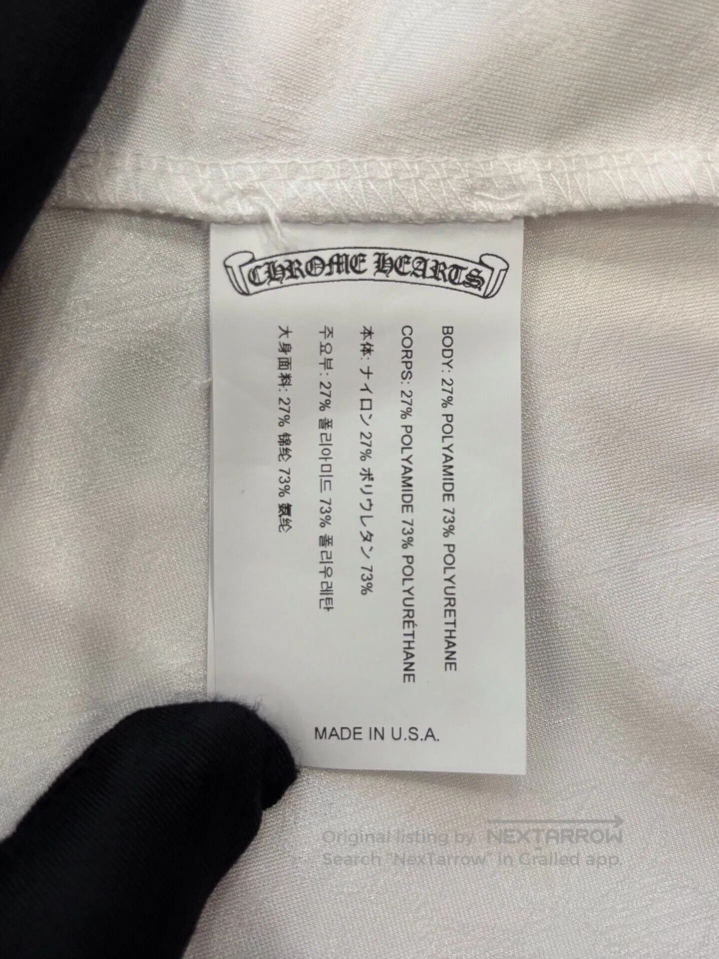 Chrome Hearts Chrome Hearts White Cross Logo Women's Shorts. Size 24" / US 00 / IT 34 - 4 Thumbnail