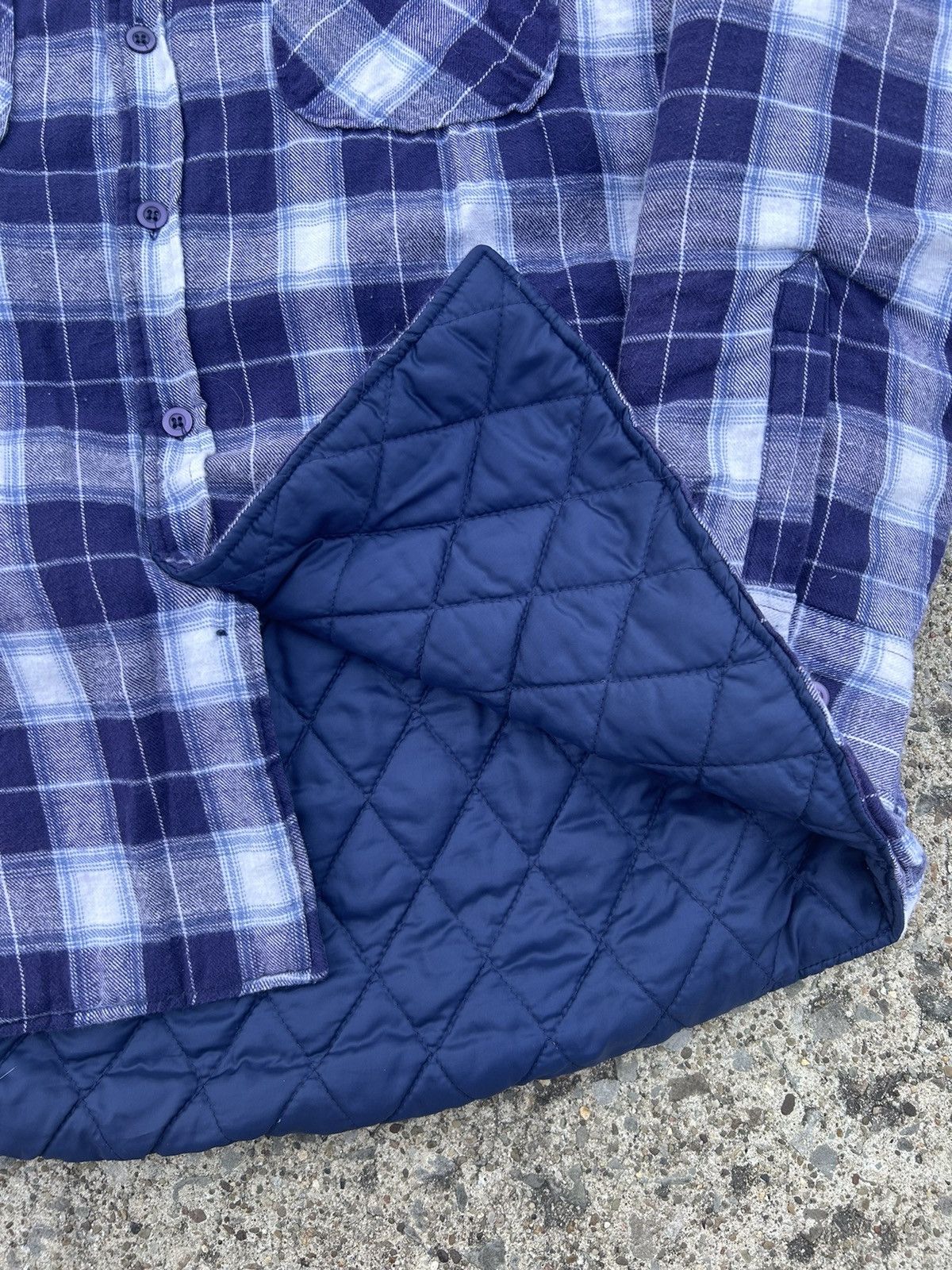 Flannel × Vintage Quilt Lined Vintage Ozark Trail Flannel Size US L / EU 52-54 / 3 - 4 Thumbnail