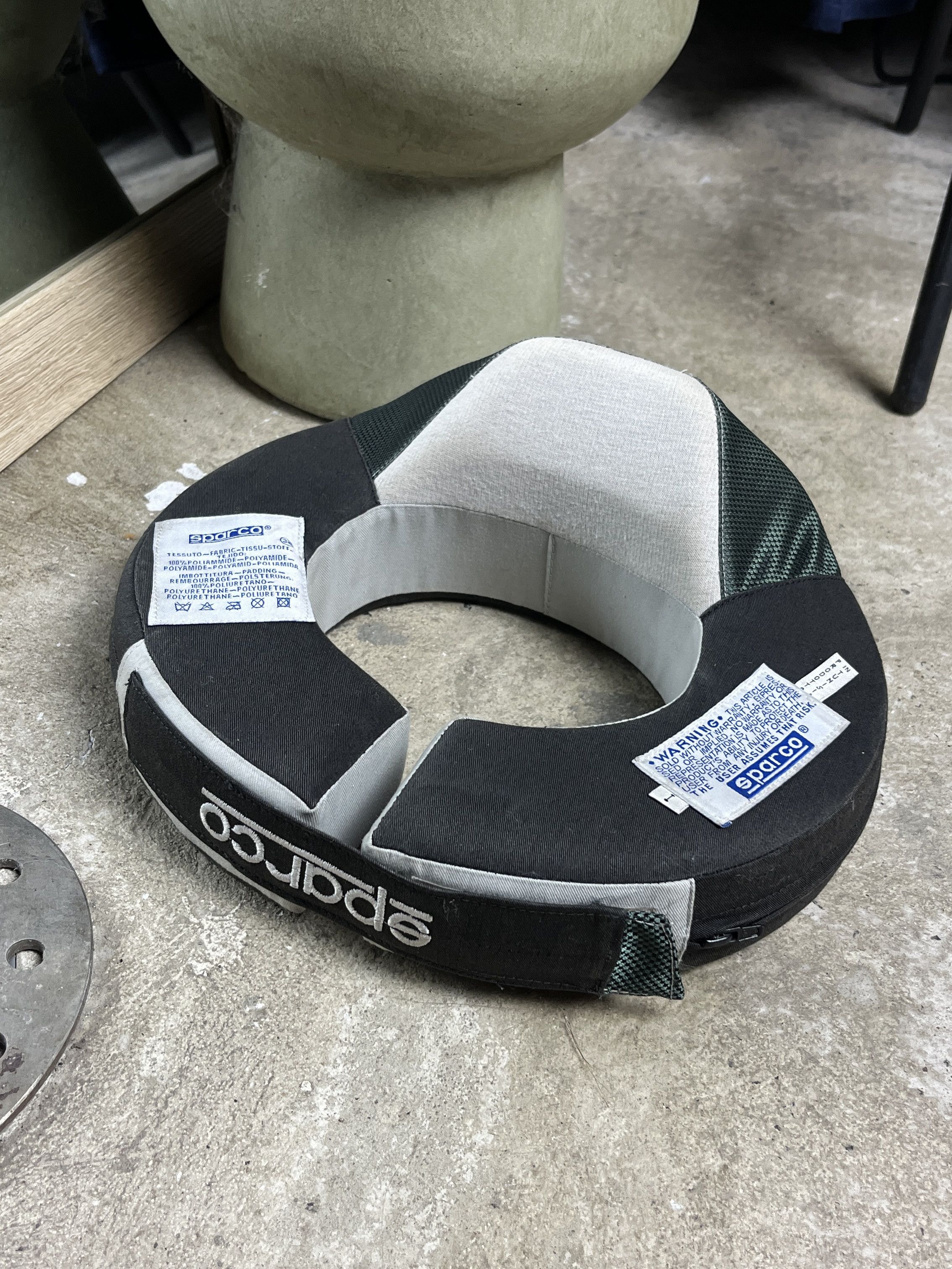 Vintage 1997 SPARCO KARTING NECK COLLAR - № 4528 Size ONE SIZE - 4 Thumbnail