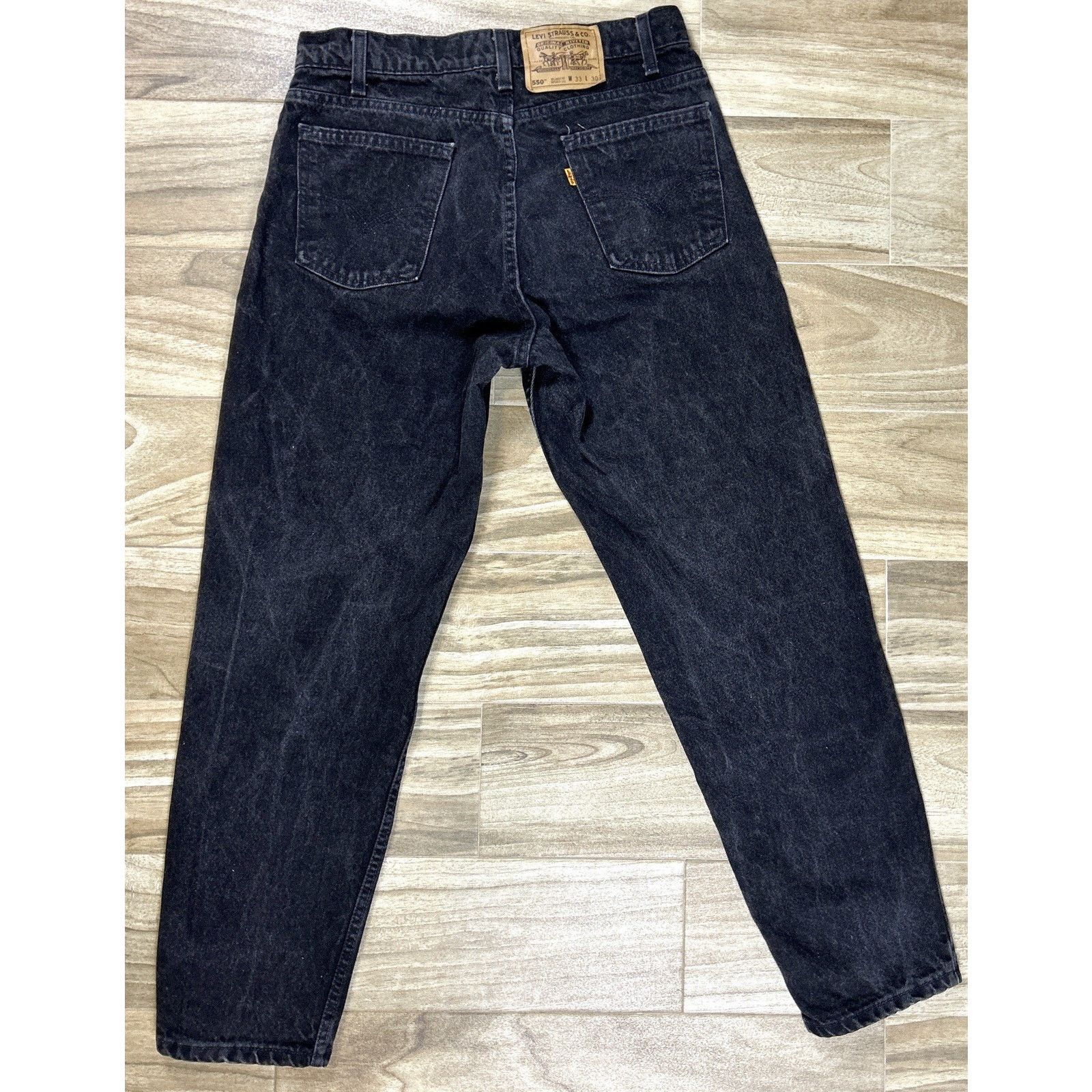 Levi's Levi’s 550 Orange Tab Jeans Vintage 90s, Men's 33x30 USA Size US 33 - 2 Thumbnail