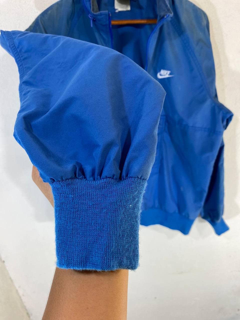 Nike vintage rare nike blue tag anorak jacket sunfaded Size US L / EU 52-54 / 3 - 9 Thumbnail