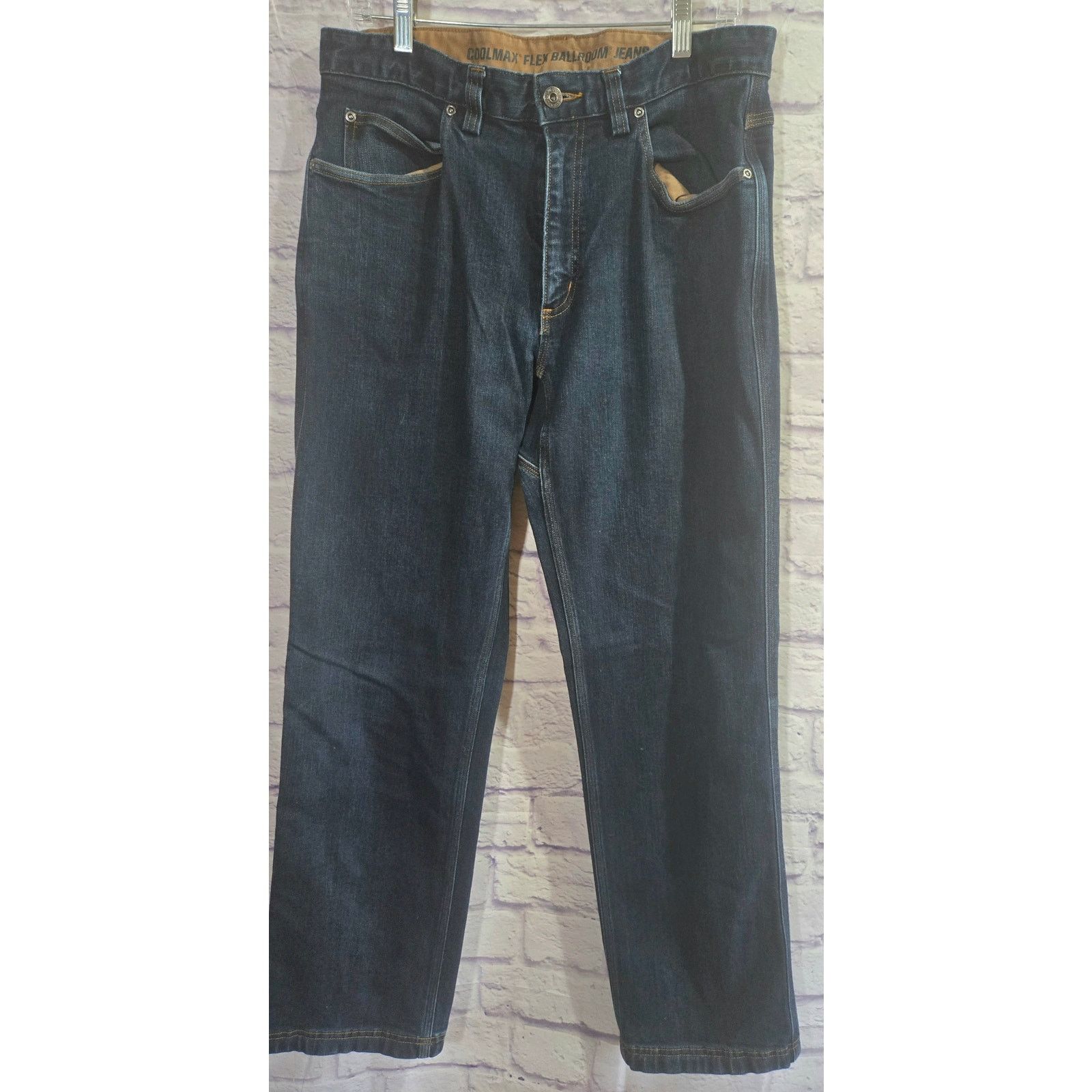 Duluth Trading Company Duluth Trading Co Blue Coolmax Flex Ballroom Jeans 32 X 32 Size US 32 / EU 48 - 1 Thumbnail
