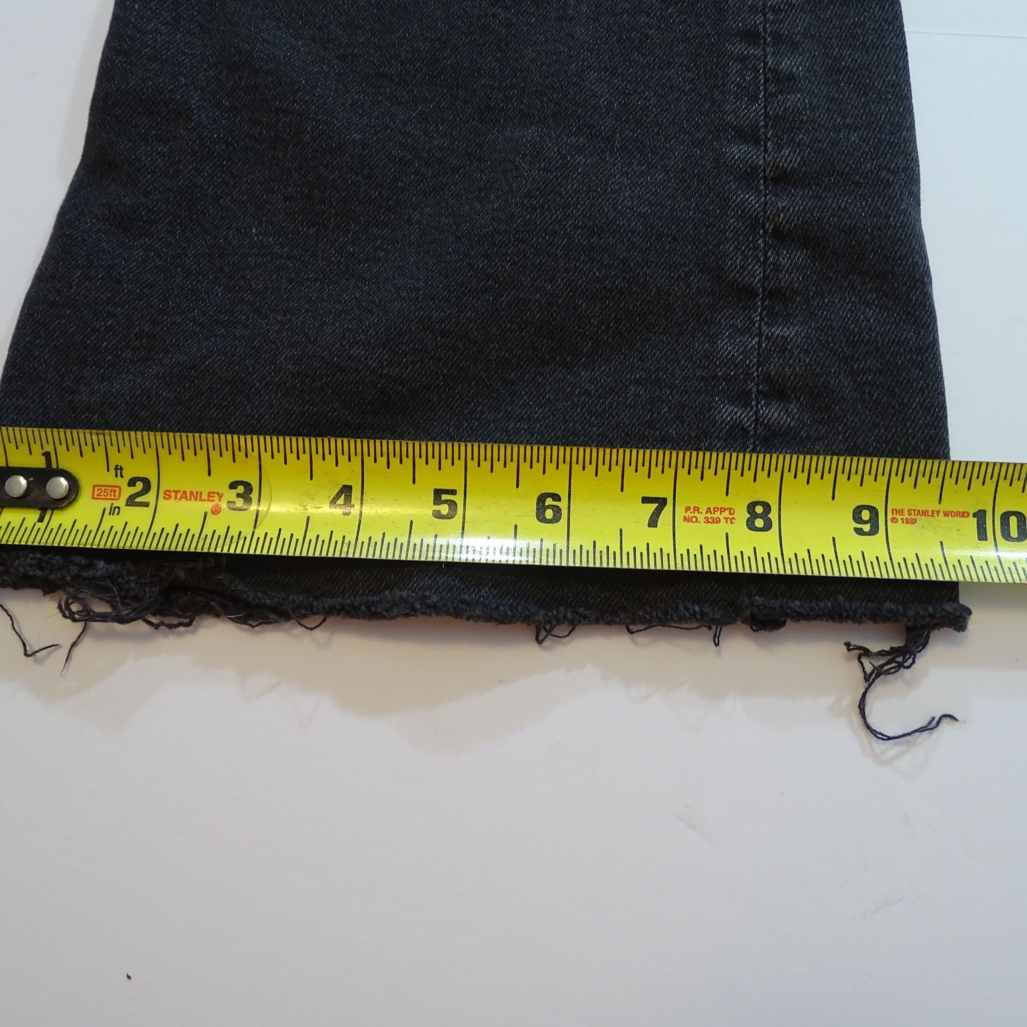Zara Zara Black Washed Boot Flare Jeans Women Size 8 High Rise Size 30" / US 8 / IT 44 - 10 Thumbnail