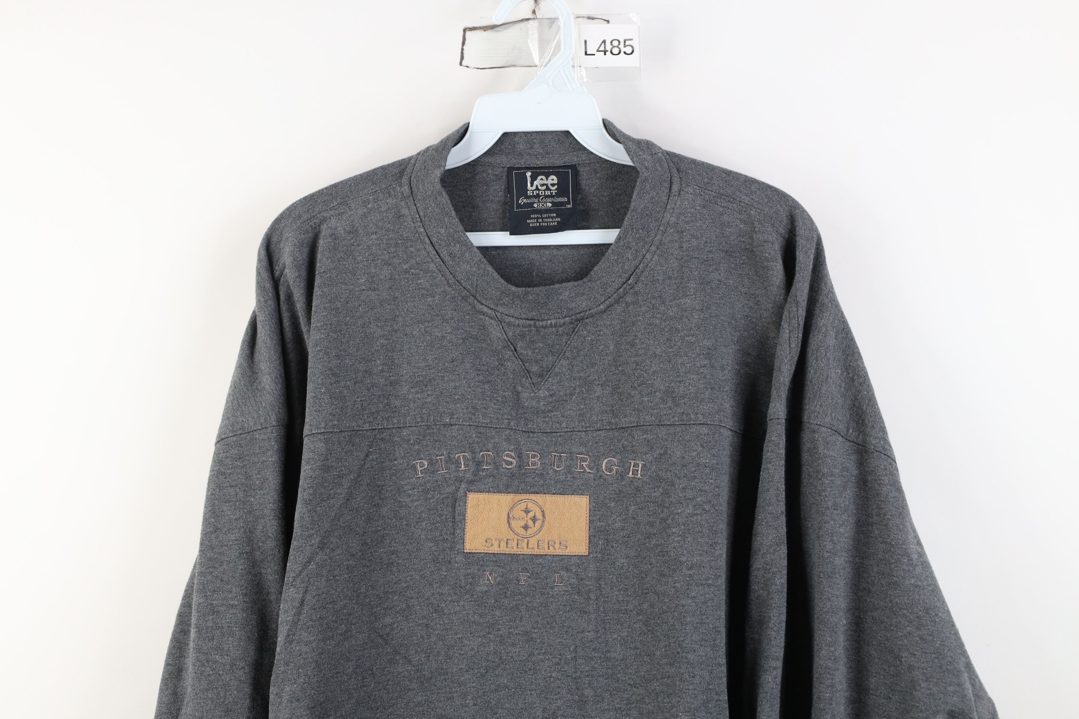 Vintage Vintage 90s Pittsburgh Steelers Football Long Sleeve T-Shirt Size US XXL / EU 58 / 5 - 2 Thumbnail