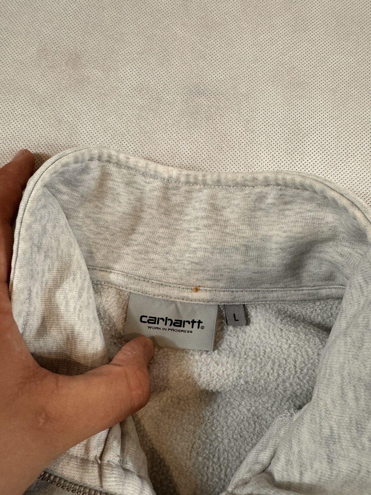 Carhartt × Vintage CARHARTT VINTAGE BASIC ARM LOGO 1/3 ZIP Size US L / EU 52-54 / 3 - 6 Thumbnail