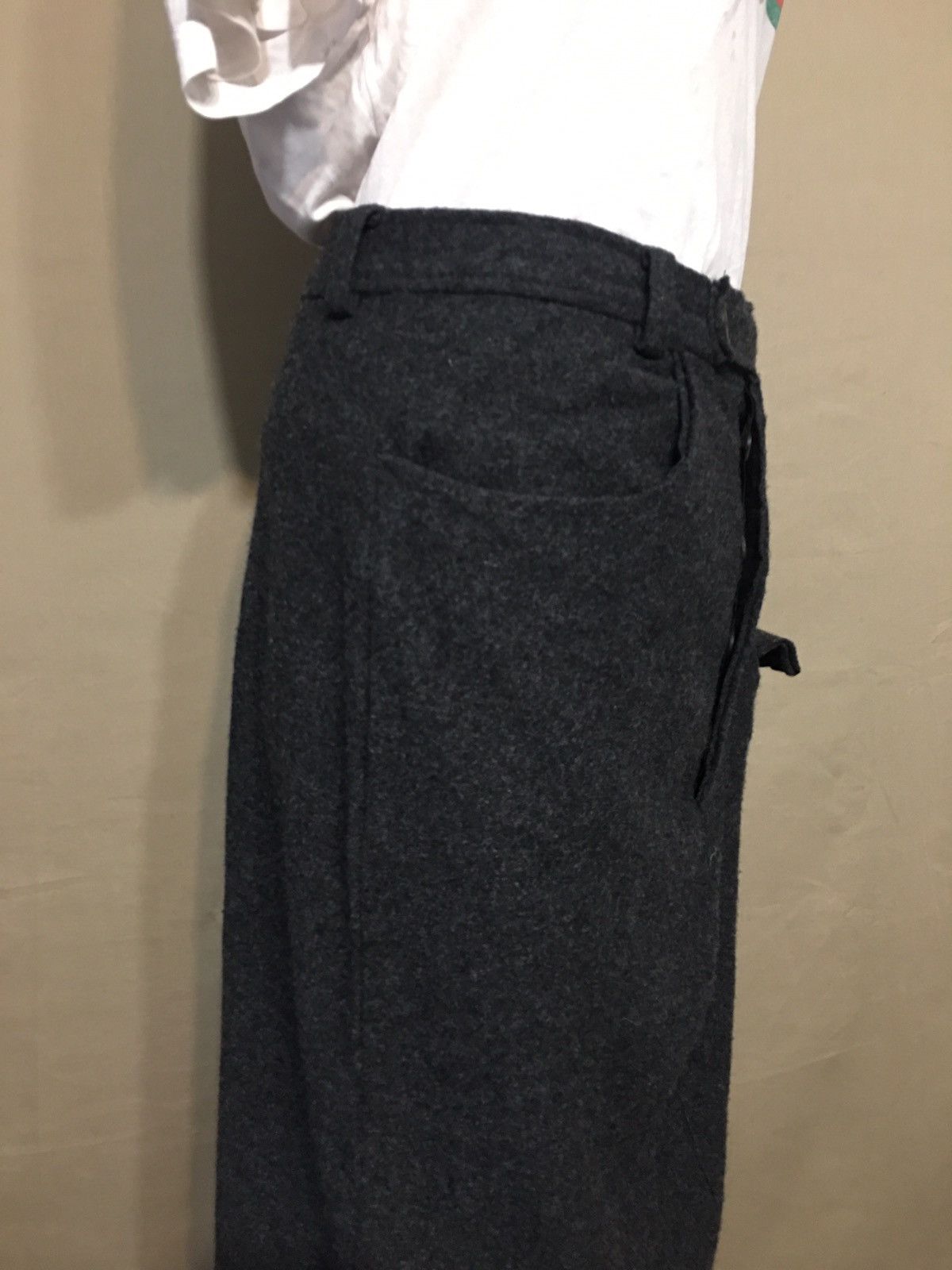 Rundholz RUNDHOLZ Black Label Grey Wool Designer Skirt S Size 26" / US 2 / IT 38 - 5 Thumbnail