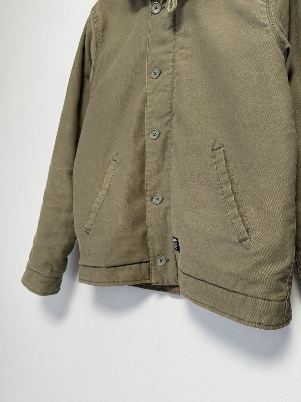 Carhartt Carhartt Men's Khaki Cotton Sheffield Jacket N-1 Style Size US S / EU 44-46 / 1 - 9 Thumbnail