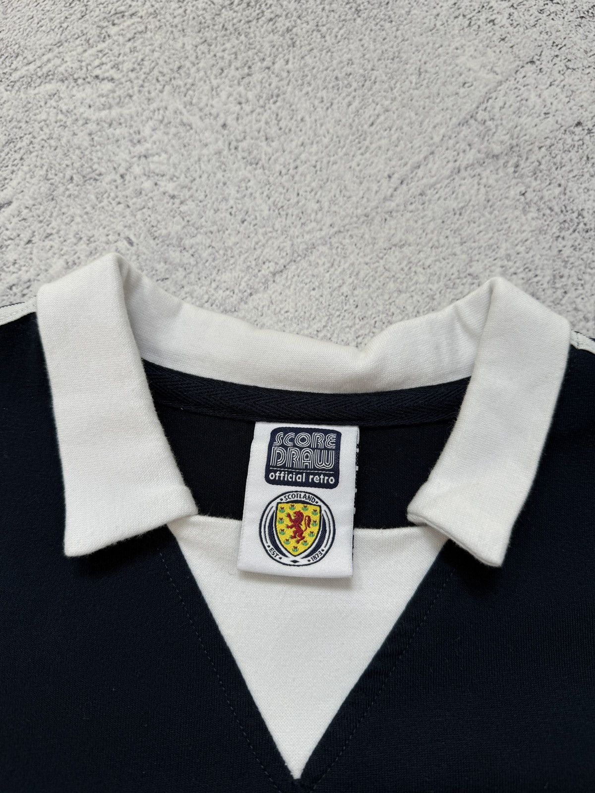 Other SCORE DRAW SCOTLAND HOME FOOTBALL SHIRT RETRO JERSEY 90s Size US M / EU 48-50 / 2 - 6 Thumbnail