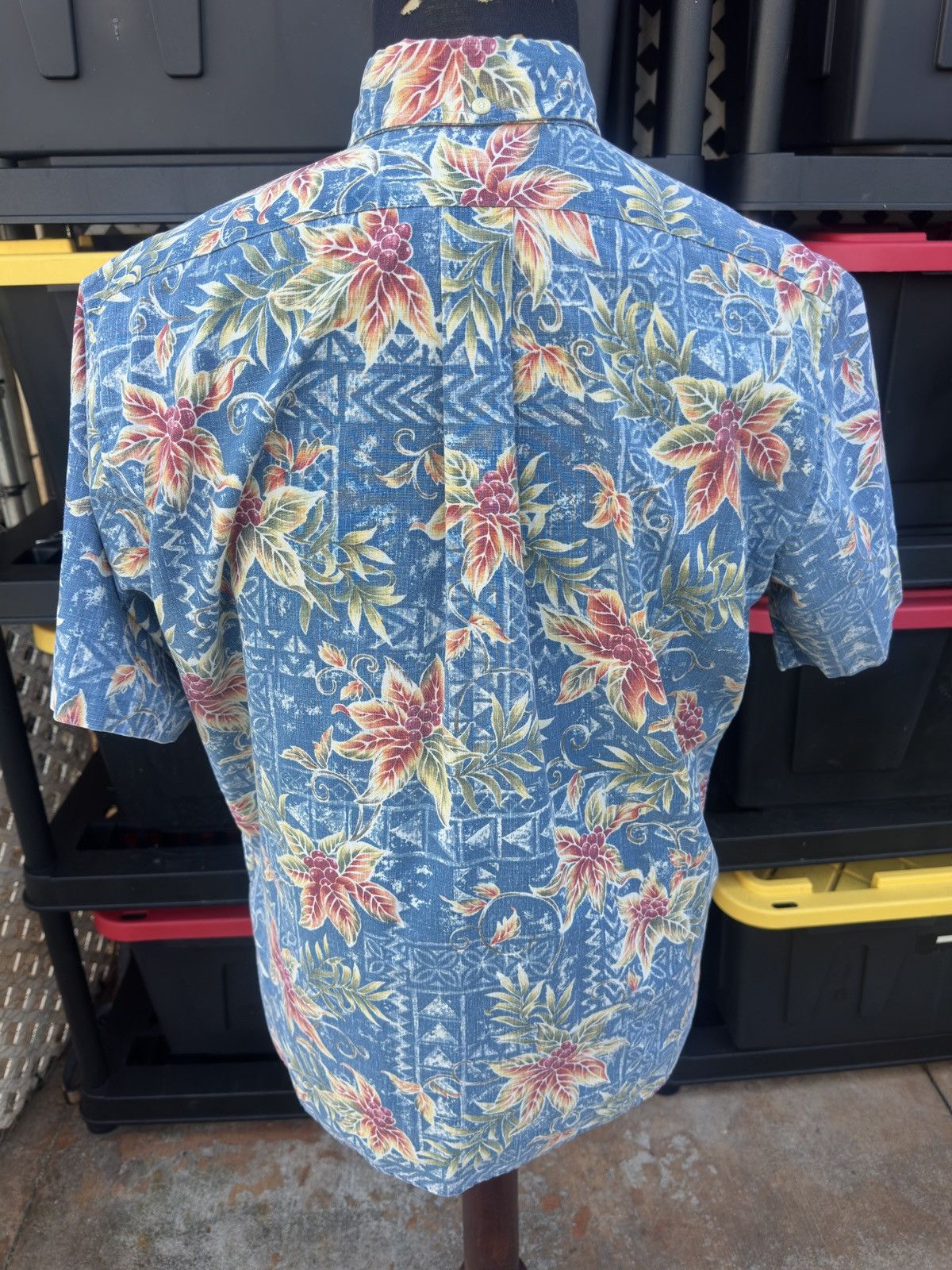 Reyn Spooner PreOwned Reyn Spooner Classic Fit Hawaiian Print Men's M Size US M / EU 48-50 / 2 - 2 Thumbnail