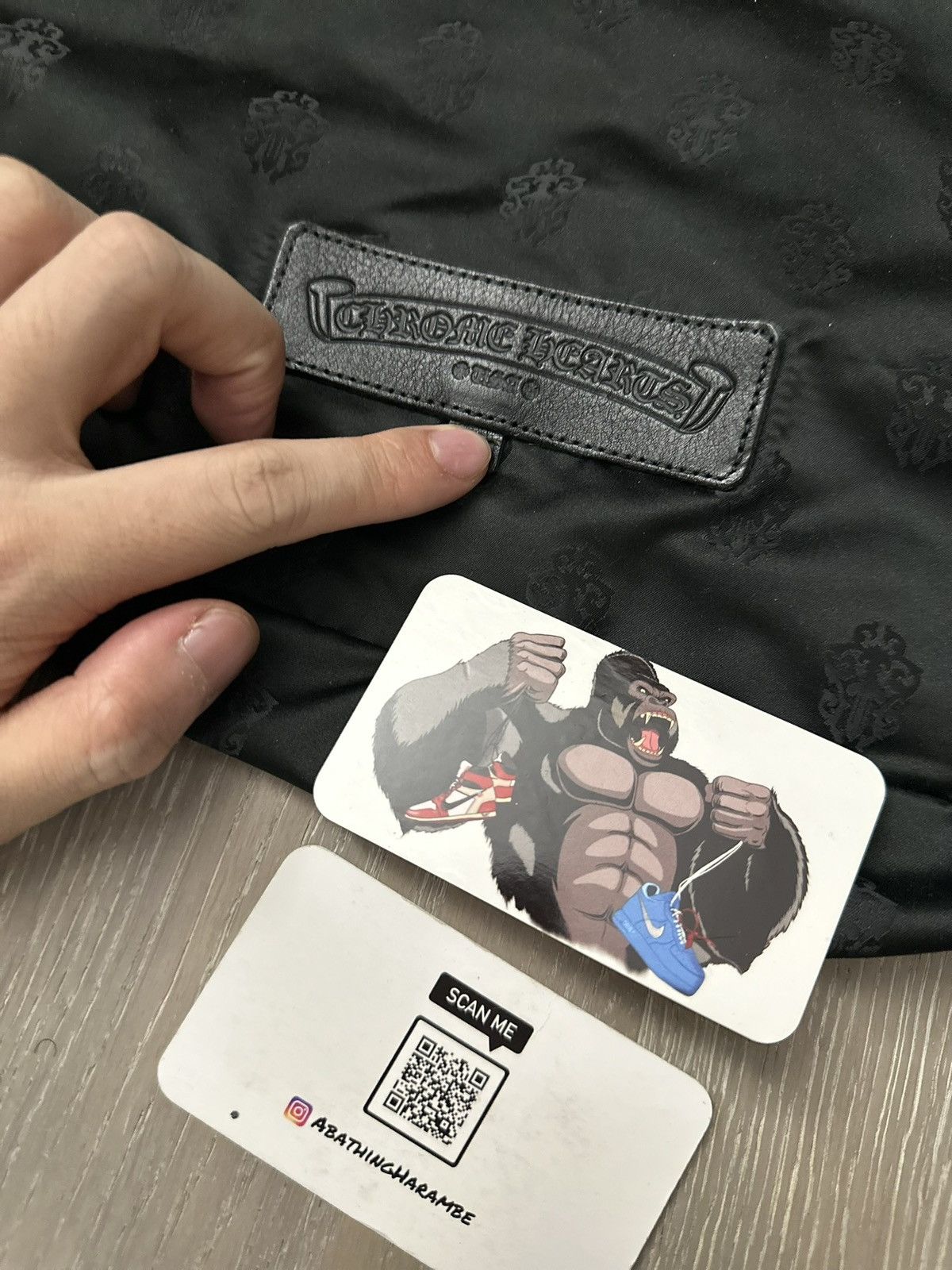 Chrome Hearts Chrome Hearts Black Chicken Nugget Bag Size ONE SIZE - 10 Thumbnail