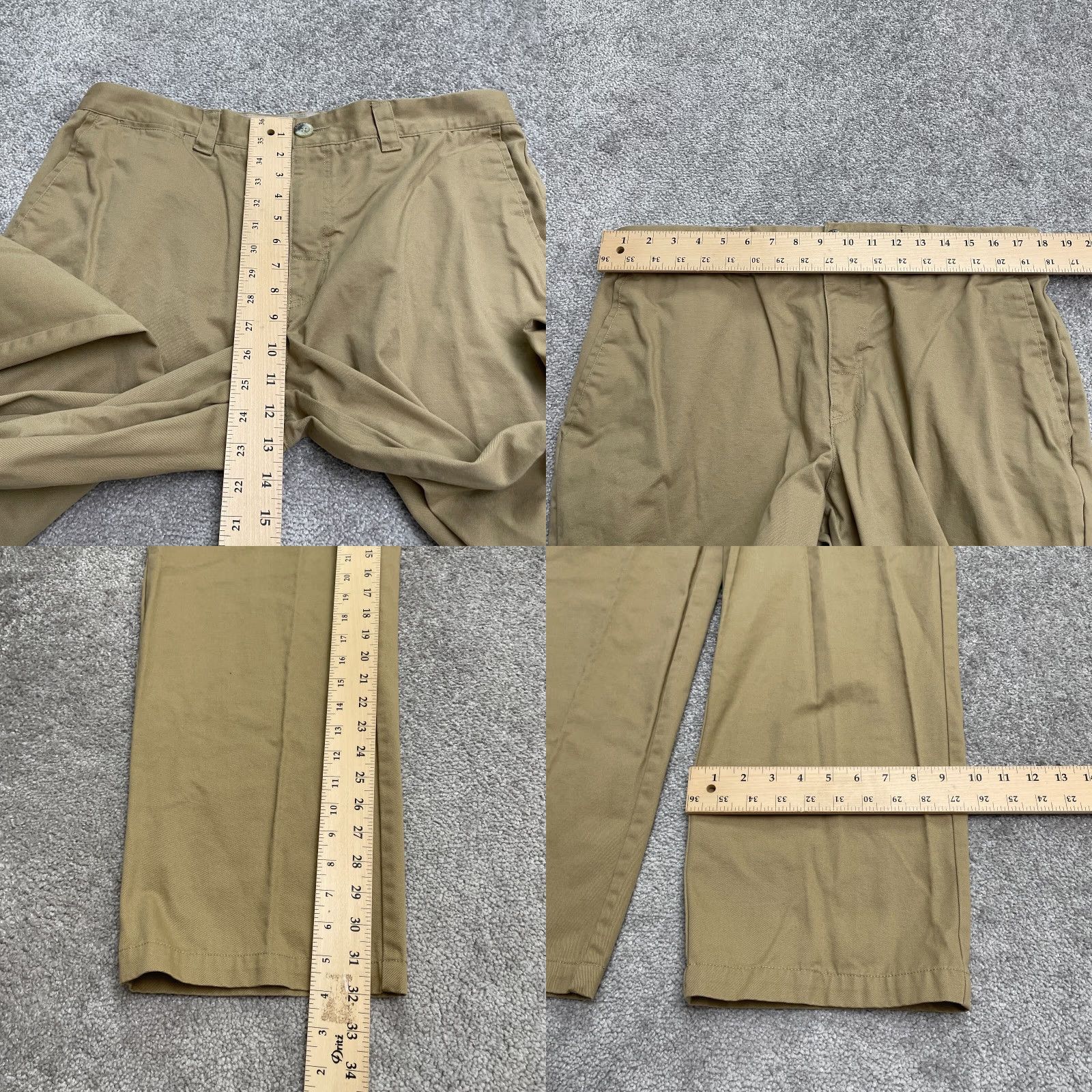 Vintage Columbia Iron Mountain Pants Mens 36x32 Brown 100% Cotton Outdoor Size US 36 / EU 52 - 8 Thumbnail