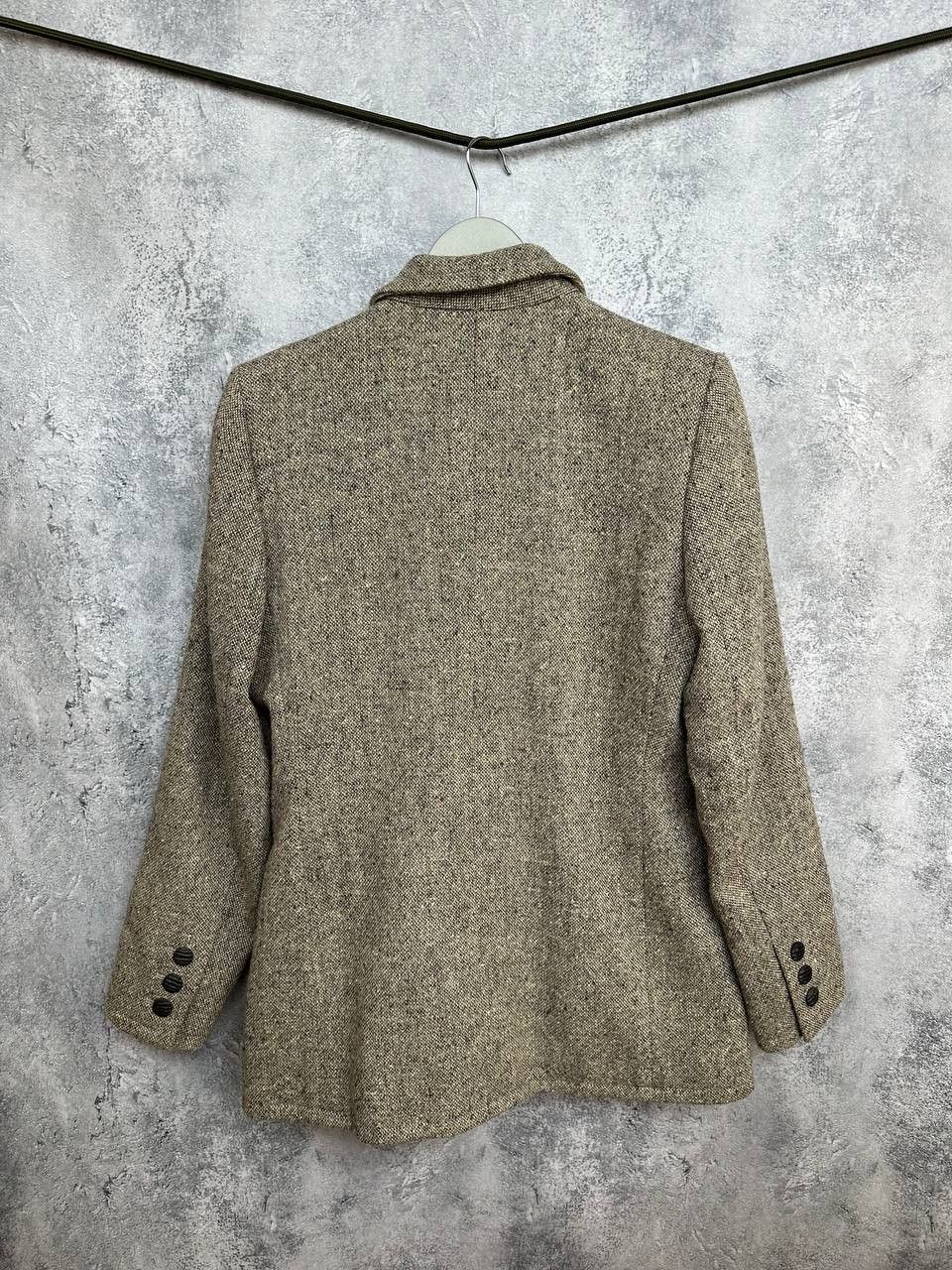 Yves Saint Laurent Yves Saint Laurent Rive Gauche 70s Wool Tweed Blazer Jacket Size M / US 6-8 / IT 42-44 - 2 Thumbnail