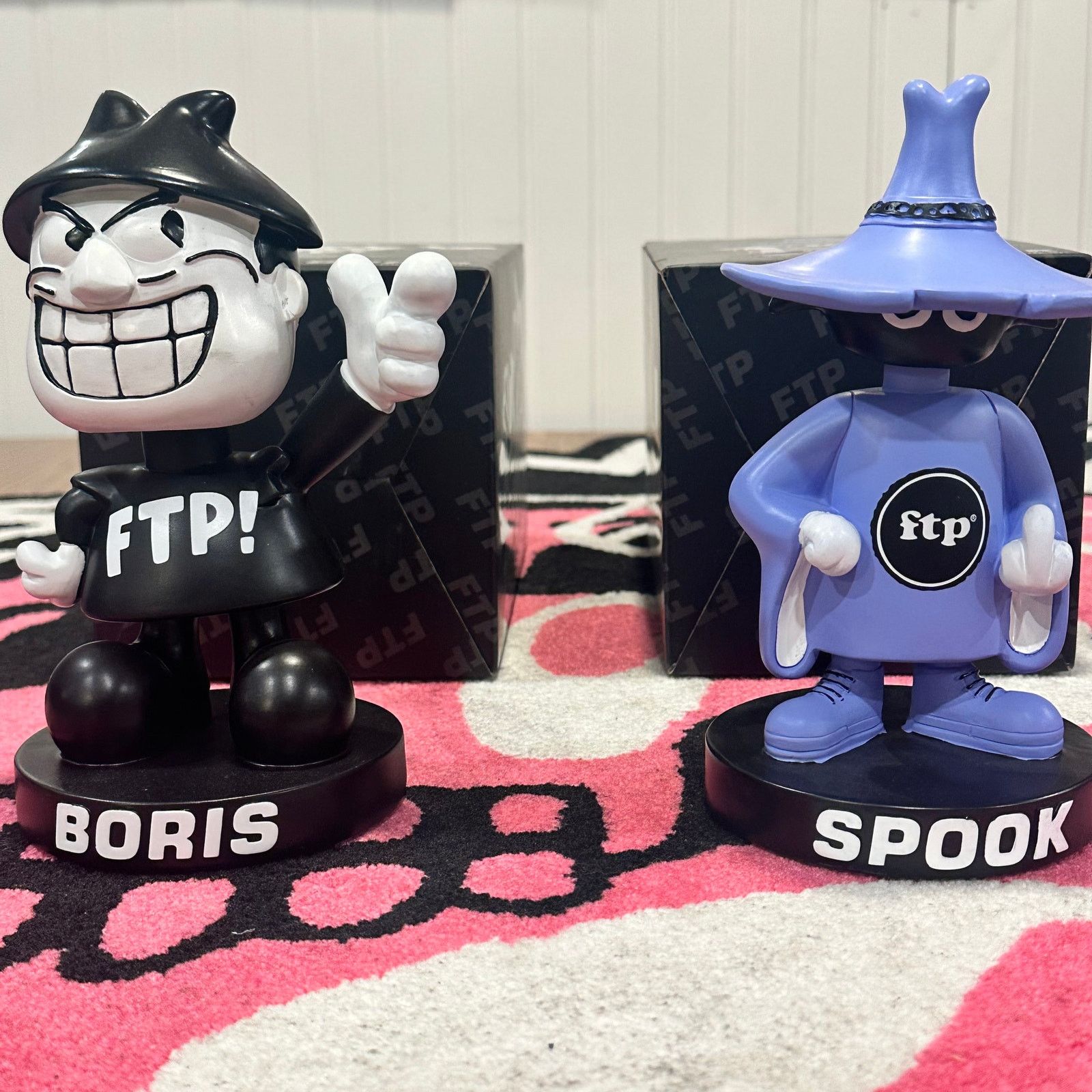 Fuck The Population FTP F*ckthepopulation Boris Bobblehead + Spook Bobblehead Size ONE SIZE - 5 Thumbnail