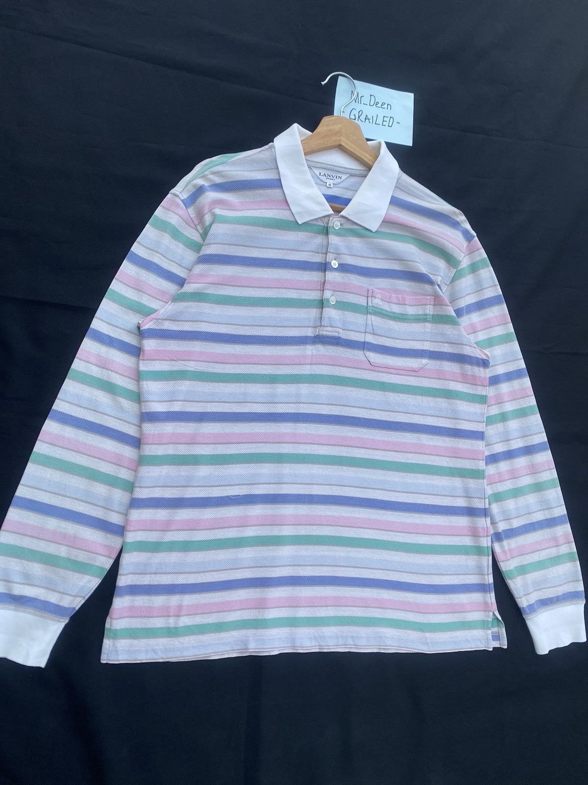 Lanvin Rare Vintage LANVIN Sport Polo Shirt Size US S / EU 44-46 / 1 - 3 Thumbnail