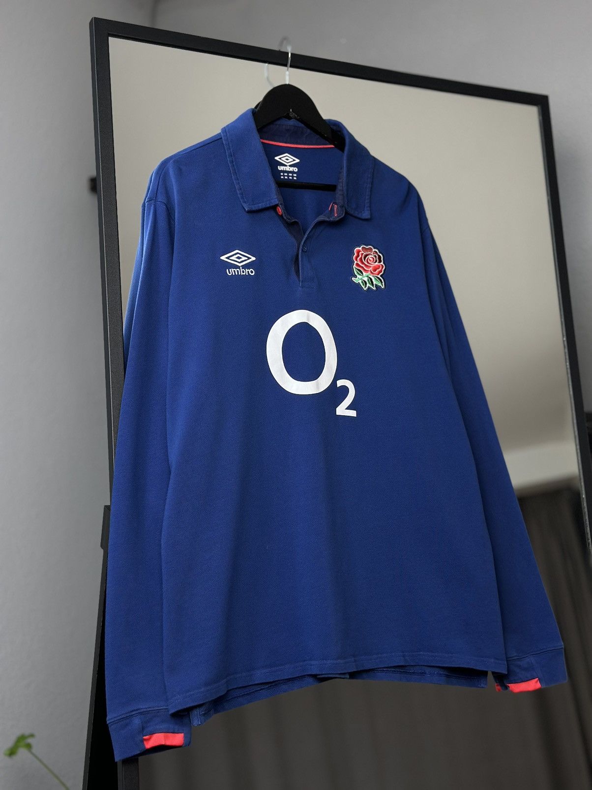 Umbro Vintage Umbro Regby England NIKE white Canterbury Y2k Size US XXL / EU 58 / 5 - 2 Thumbnail