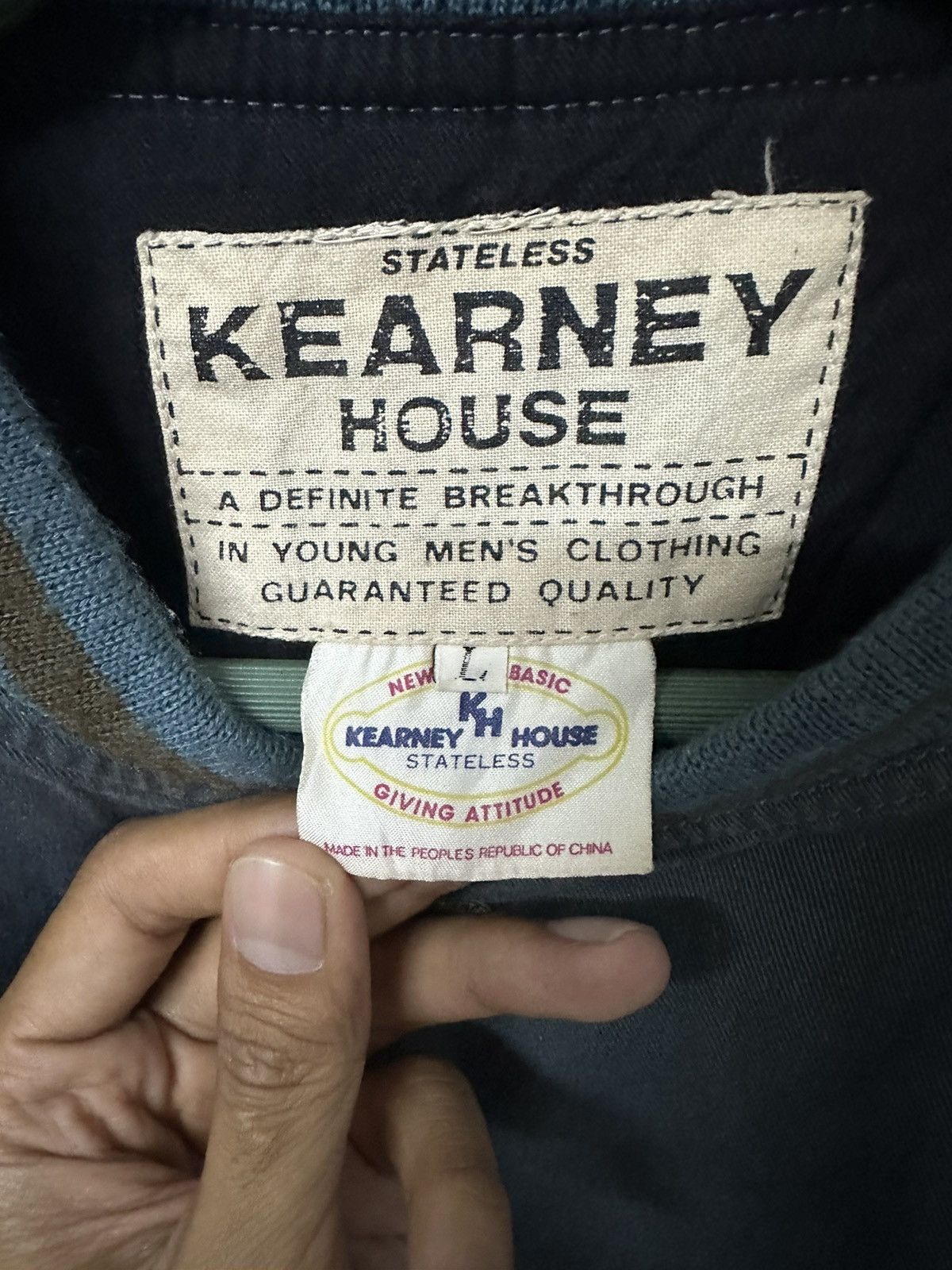 Japanese Brand × Vintage Vintage 80s KEARNEY HOUSE Double Pocket Buttoned Jacket Size US L / EU 52-54 / 3 - 9 Thumbnail
