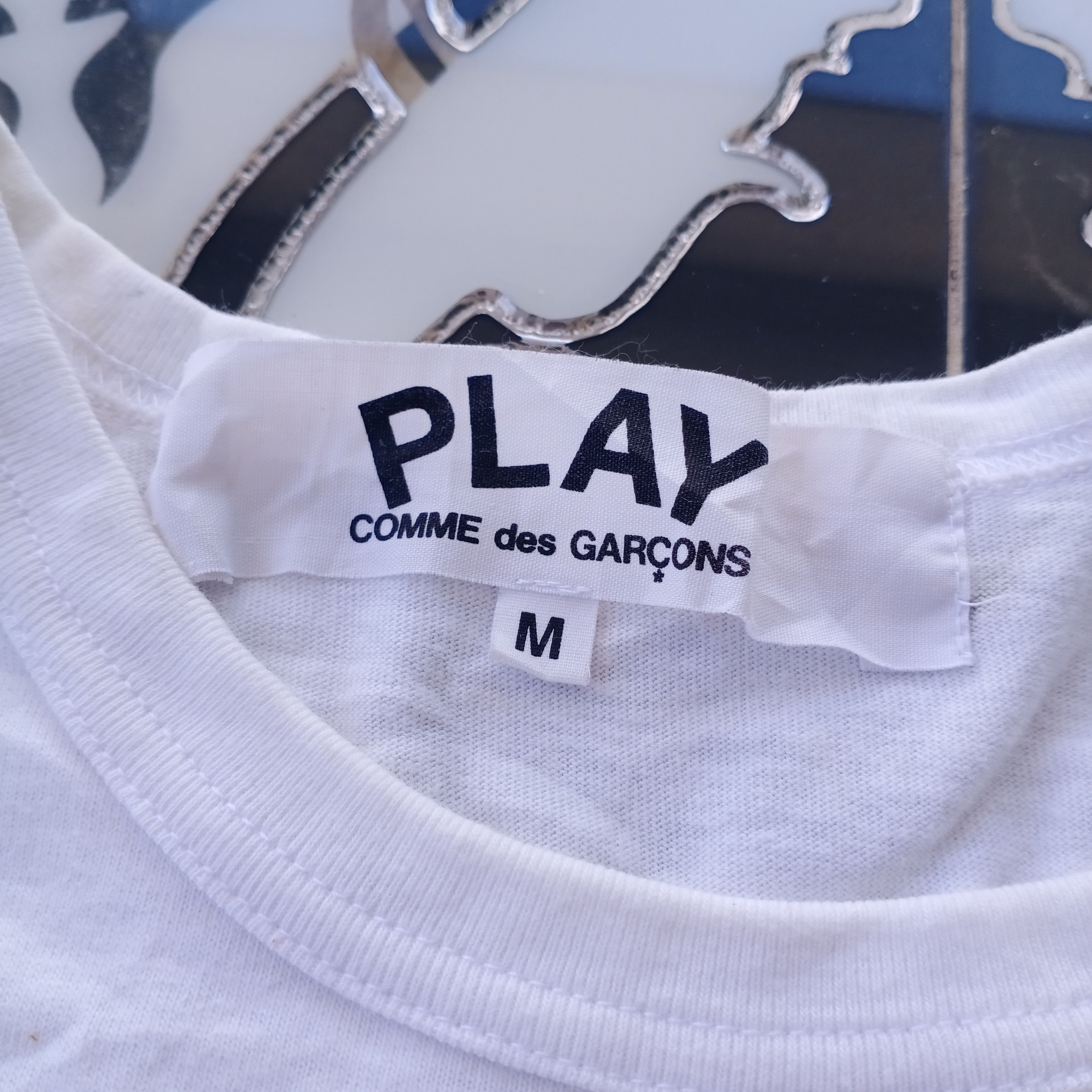 CDG by Comme des Garcons × Comme des Garcons Comme Des Garcons CDG play love gold heart japan M t shirt Size US M / EU 48-50 / 2 - 3 Thumbnail