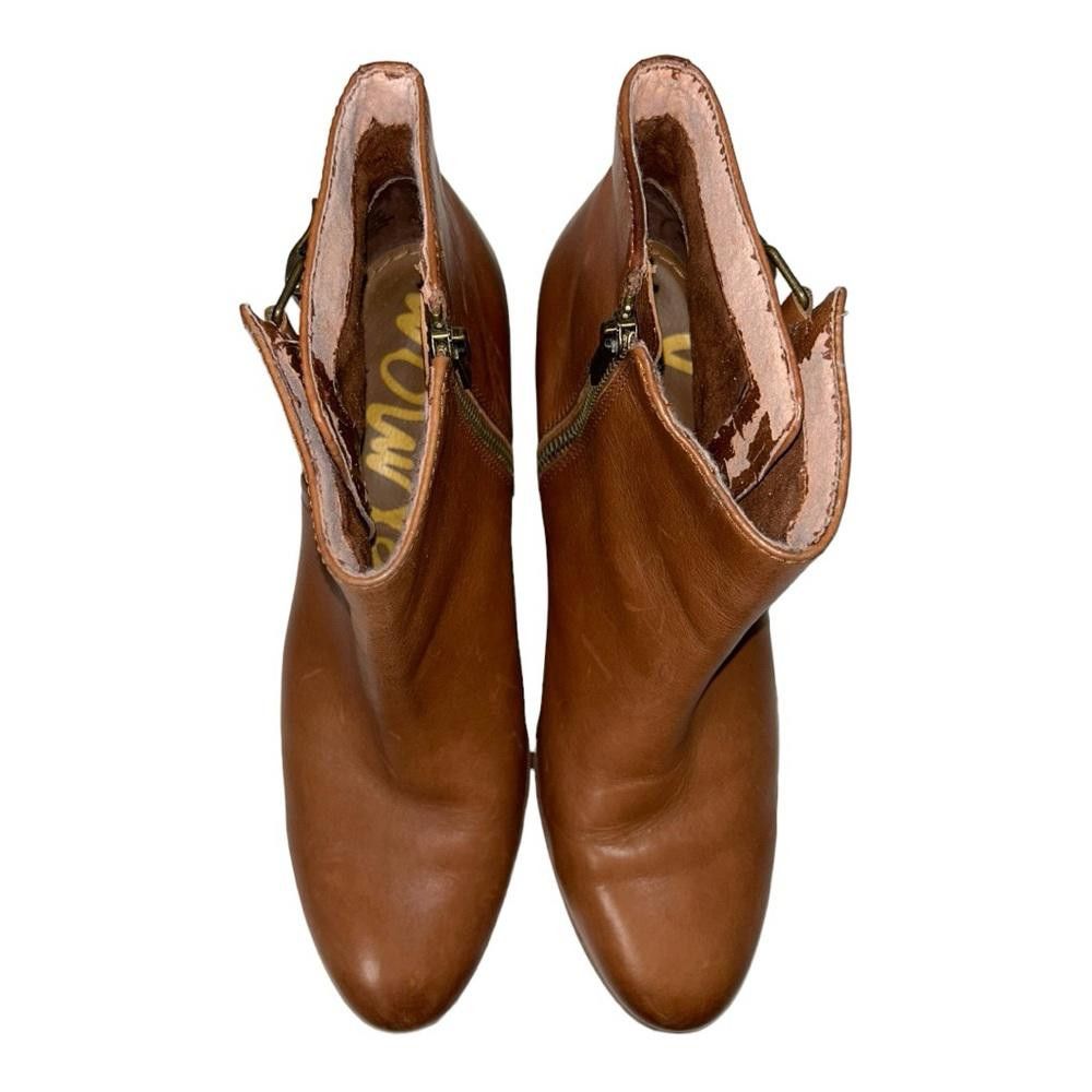 Designer Sam Edelman l Peter Tan Leather Booties 9.5 Size US 9.5 / IT 39.5 - 4 Thumbnail