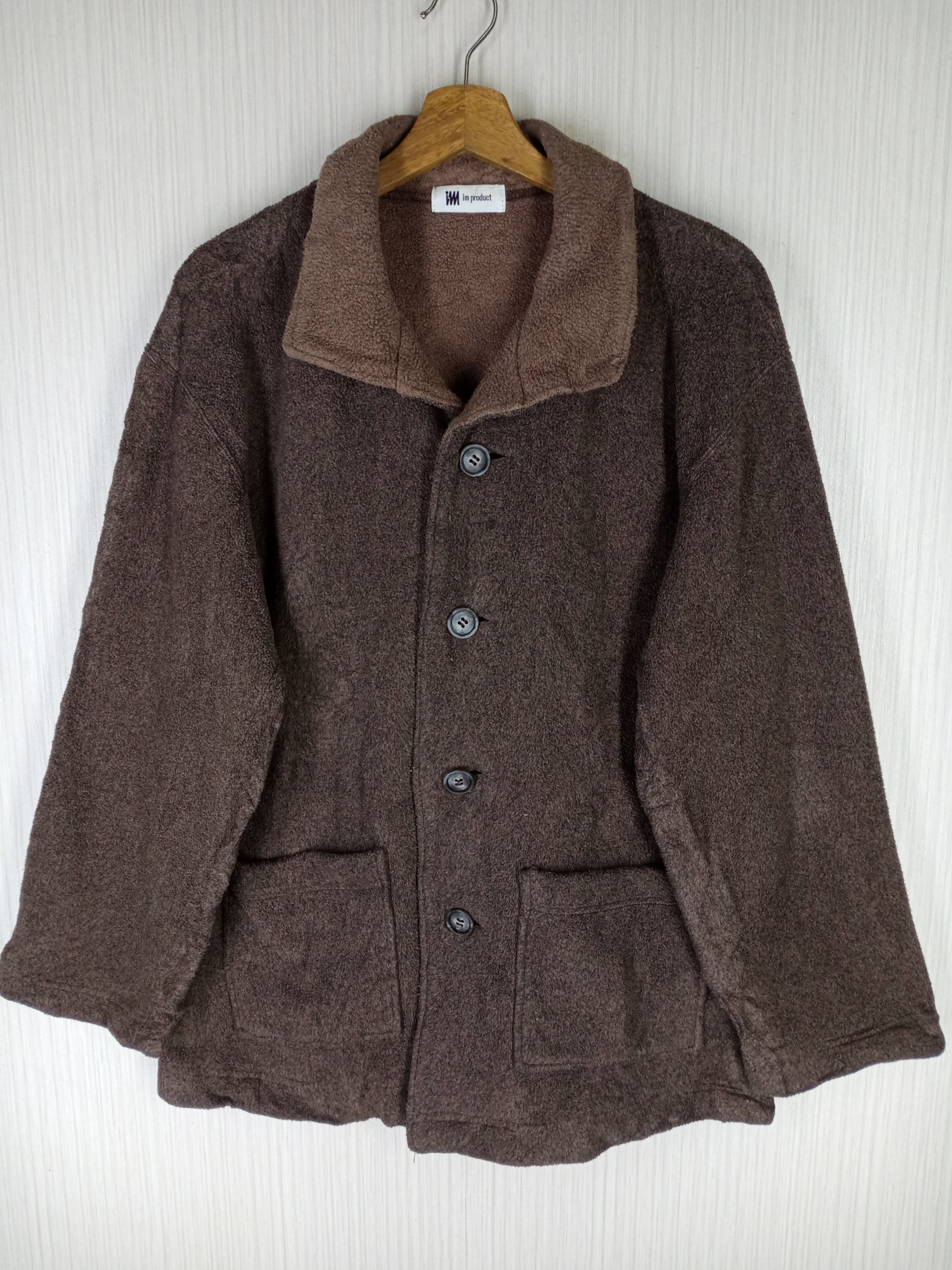 Issey Miyake Vintage Issey Miyake IM Product Double Pocket Fleece Jacket Size US L / EU 52-54 / 3 - 2 Thumbnail
