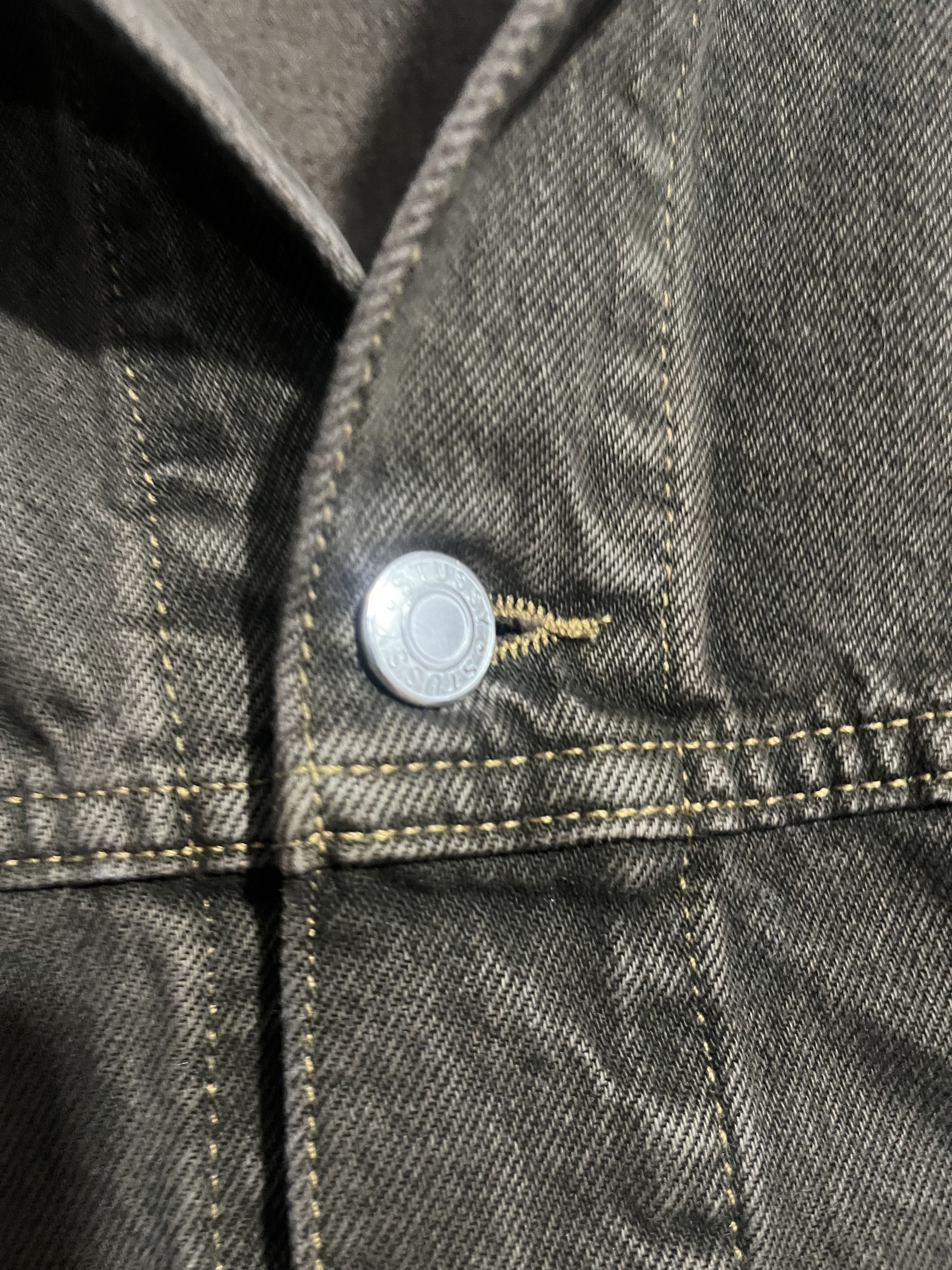 Stussy TRUCKER JACKET DENIM Size US XL / EU 56 / 4 - 9 Thumbnail