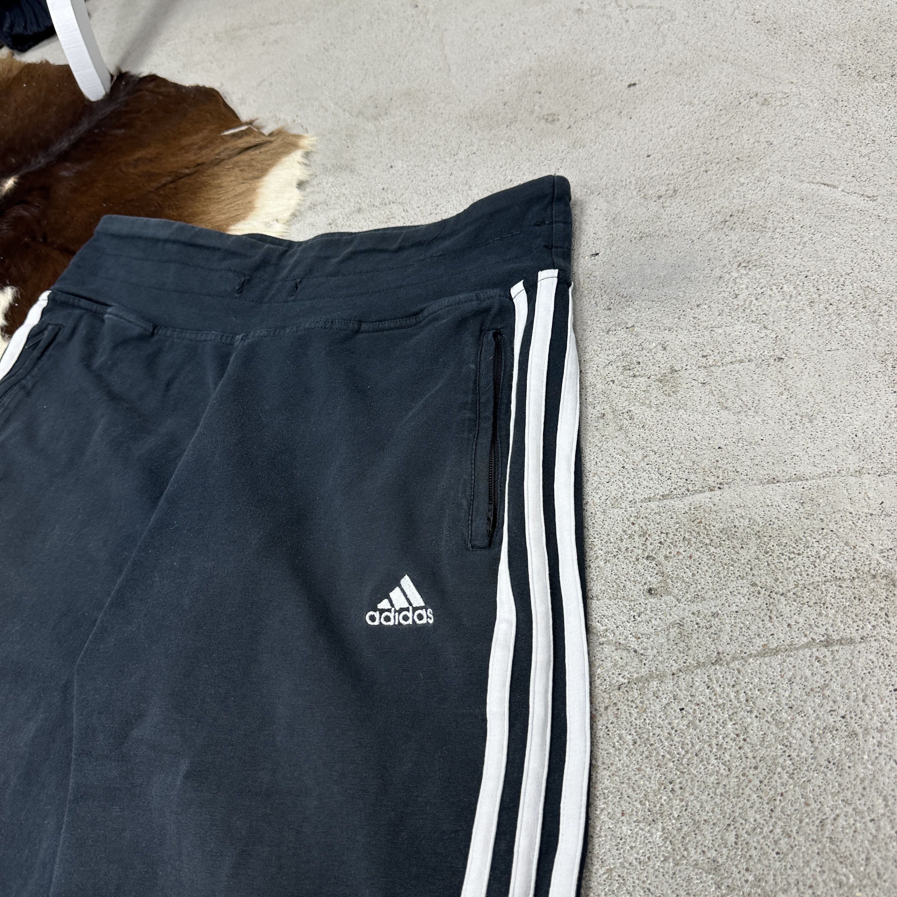 Adidas Vintage Sporty Streetwear Hip Hop Adidas Capri Pants Y2K Size 26" / US 2 / IT 38 - 3 Thumbnail