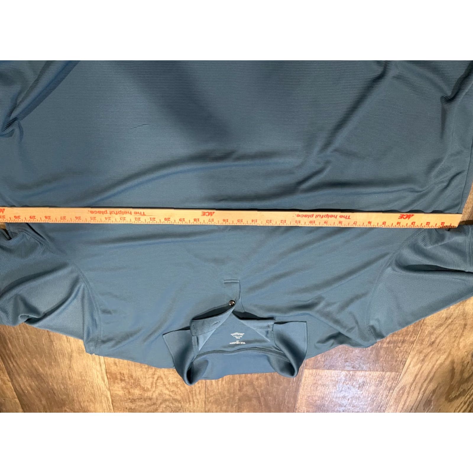 Van Heusen Van Heusen Polo Shirt Mens L Short Sleeve Blue Polo Shirt Golf Style Size US L / EU 52-54 / 3 - 3 Thumbnail