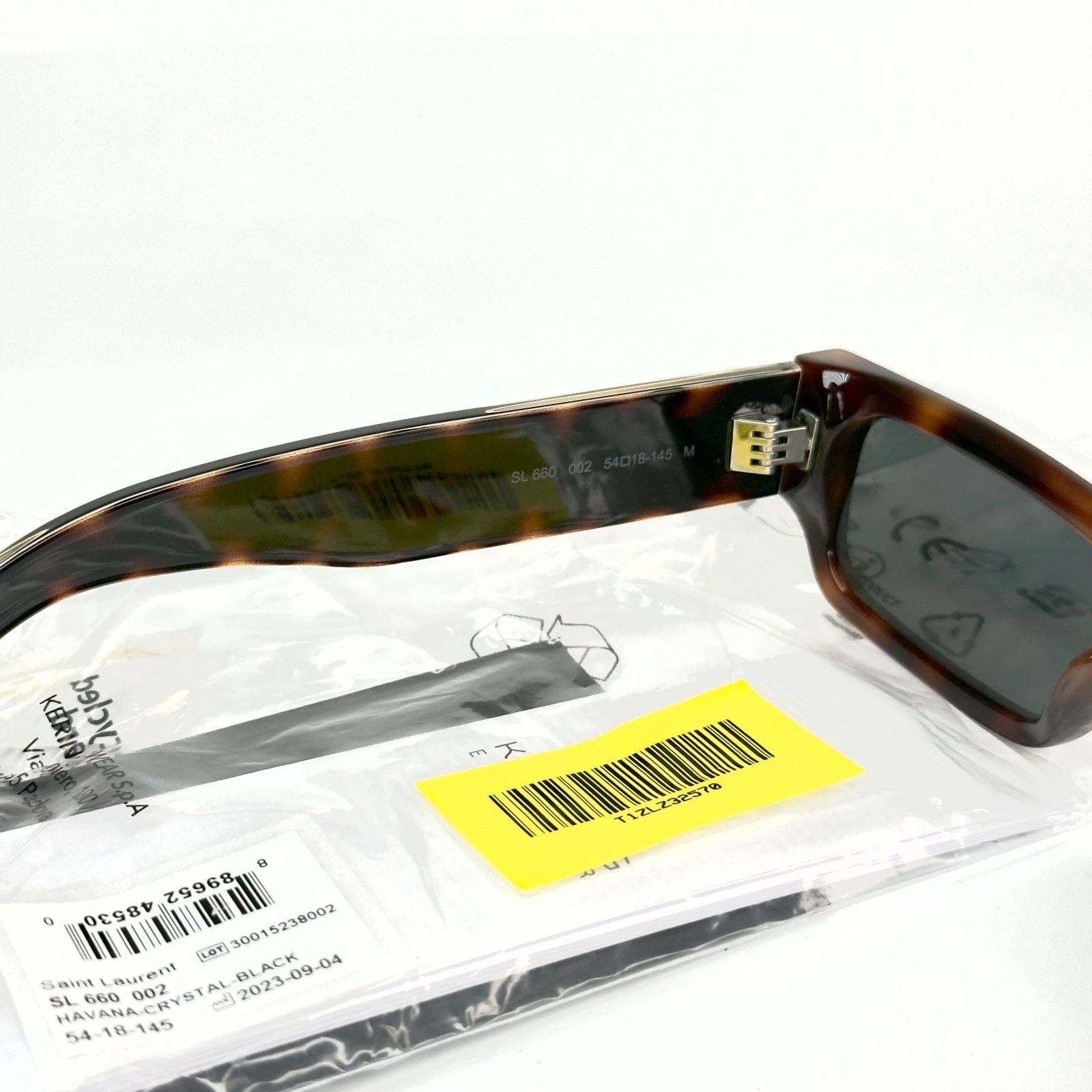 Yves Saint Laurent SAINT LAURENT SL660 Naked Wirecore SL 660 002 Sunglasses Size ONE SIZE - 2 Thumbnail