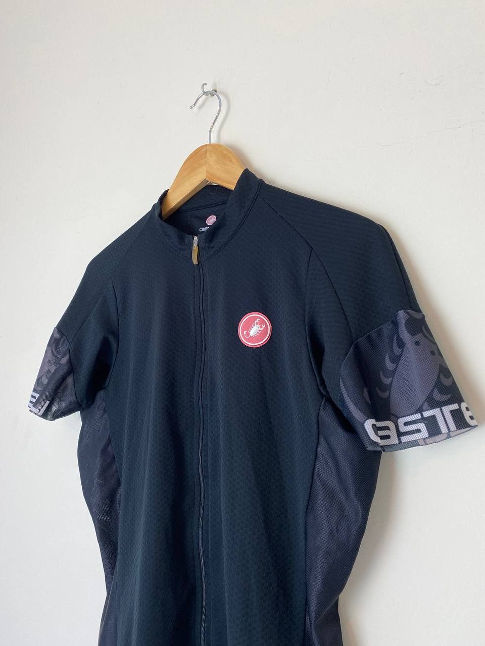 Other Vintage Castelli Small Logo Cycling Black Jersey Size US L / EU 52-54 / 3 - 3 Thumbnail