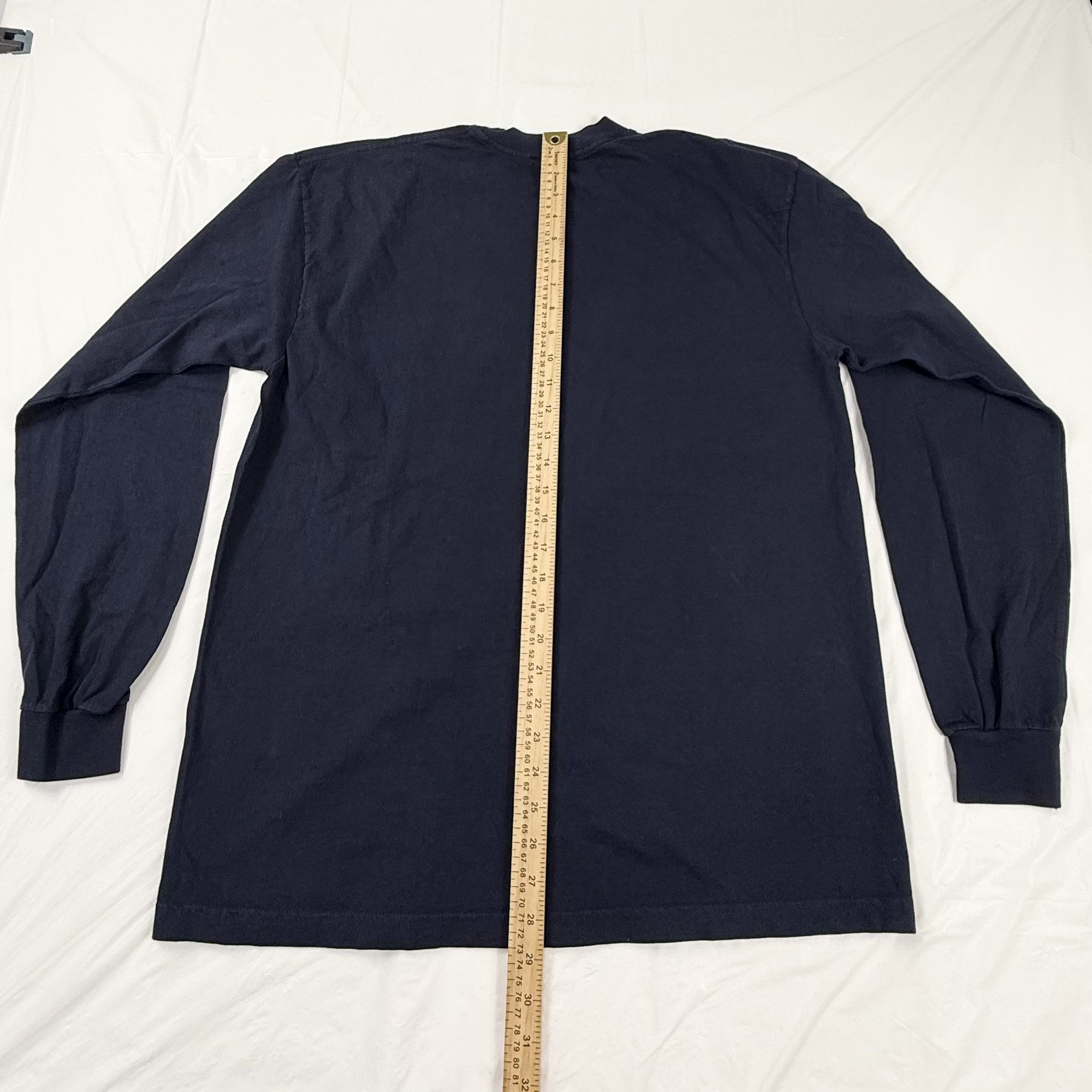Other Sporty & Rich Navy Blue Long Sleeve T-Shirt Mens Large Size US L / EU 52-54 / 3 - 3 Thumbnail