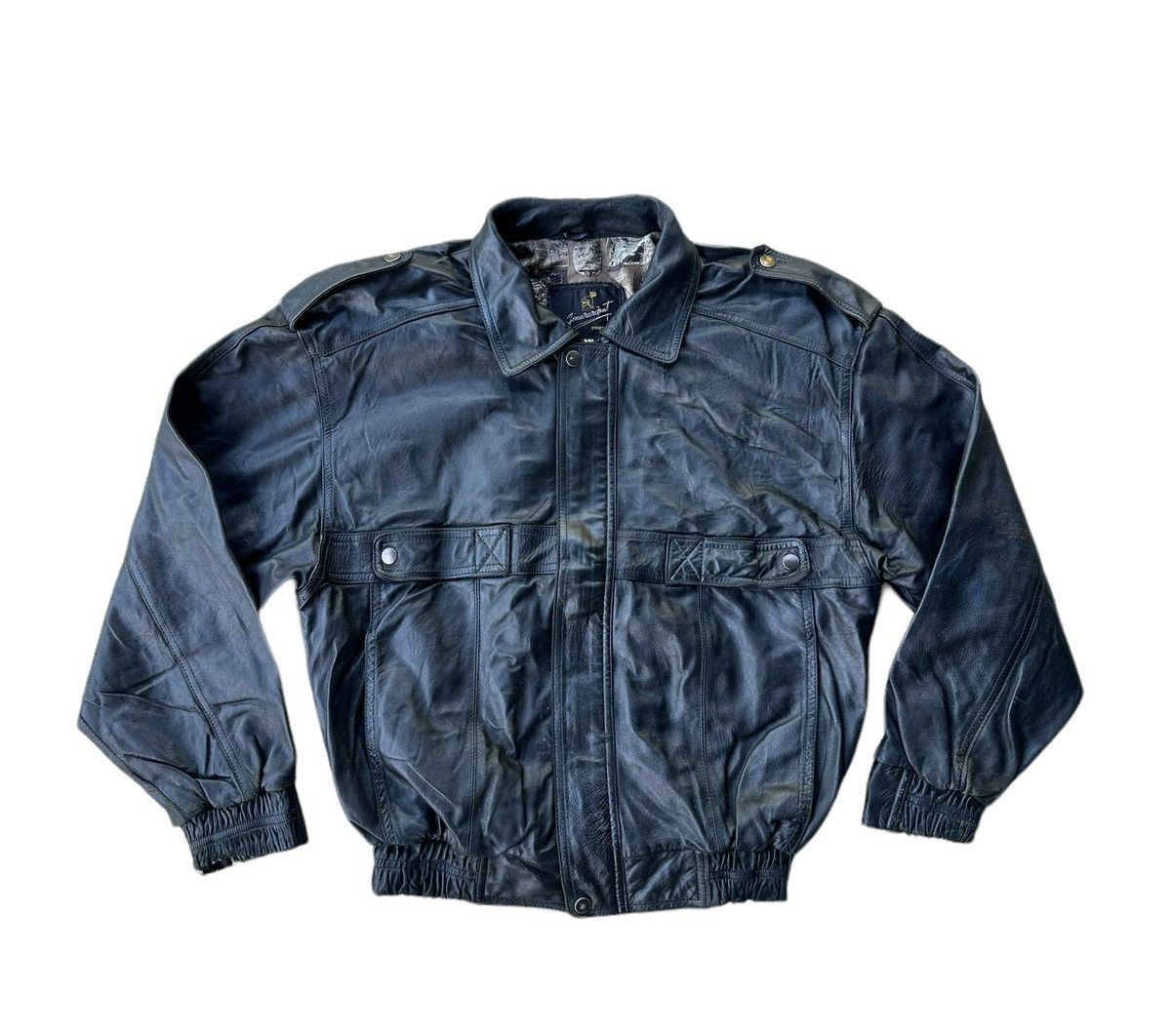 Vintage leather jacket Size US L / EU 52-54 / 3 - 9 Thumbnail