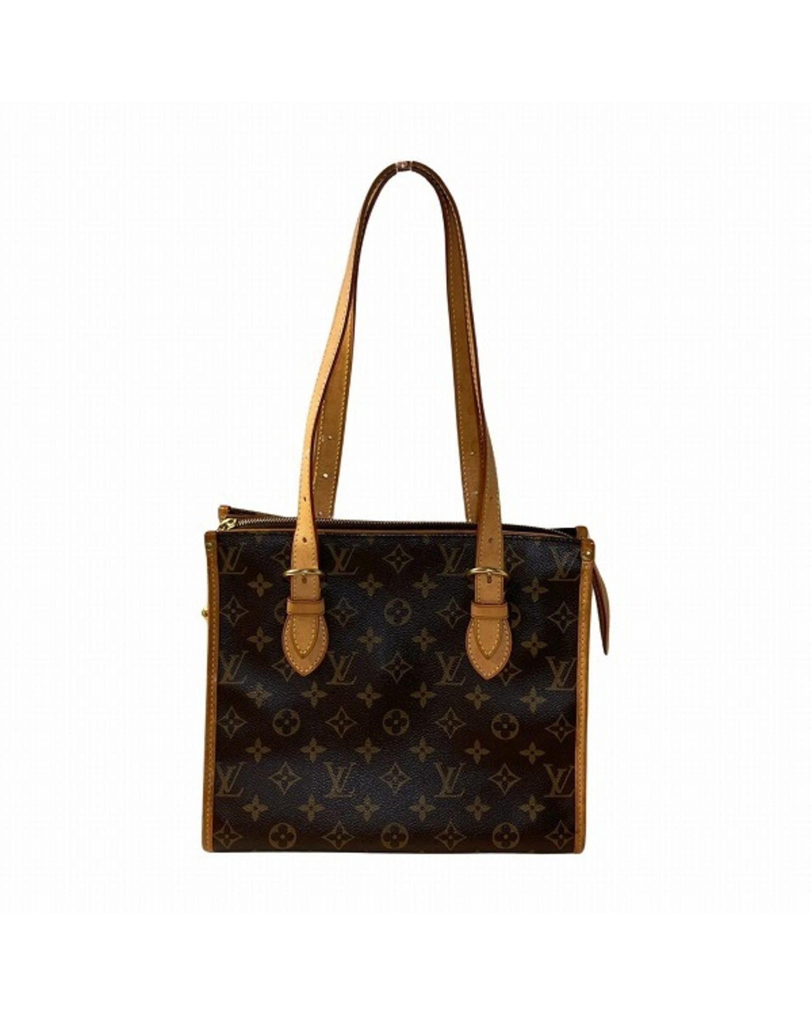 image of Louis Vuitton Versatile Brown Canvas Handbag, Women's
