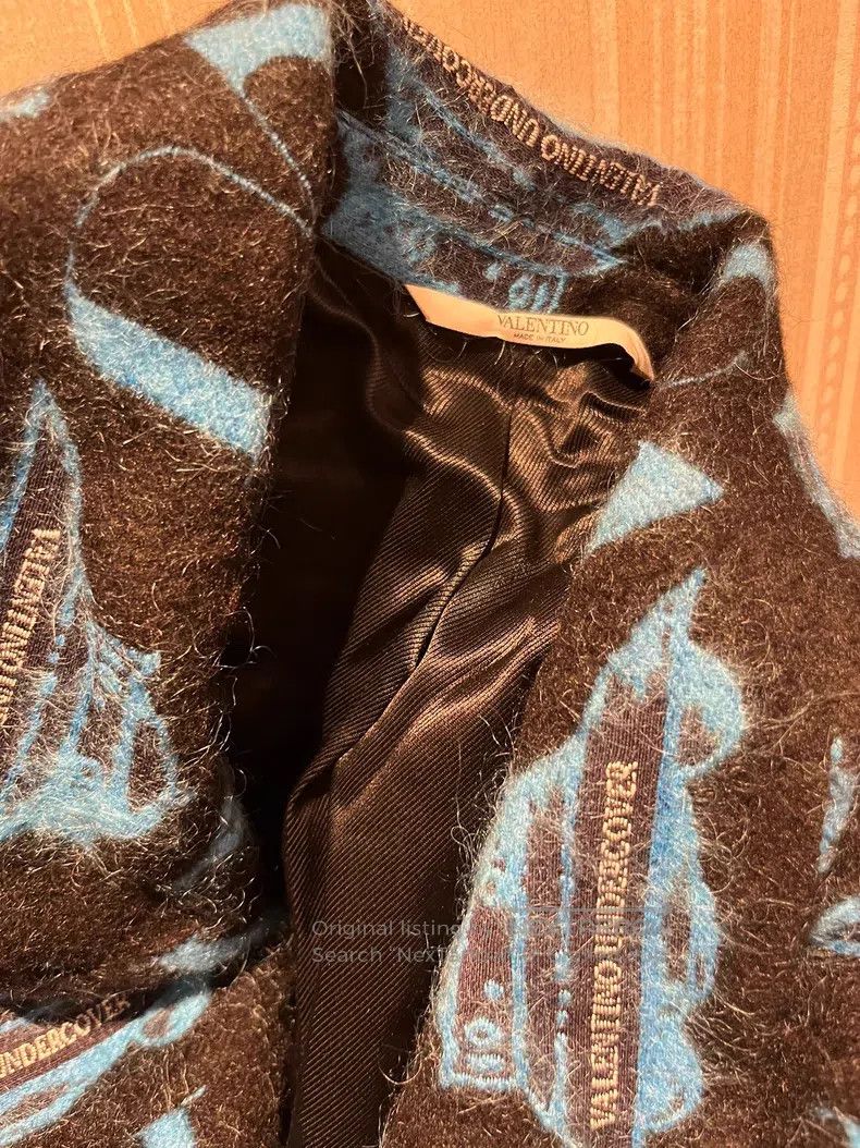 Valentino Valentino Blue mohair coat Size US S / EU 44-46 / 1 - 8 Thumbnail