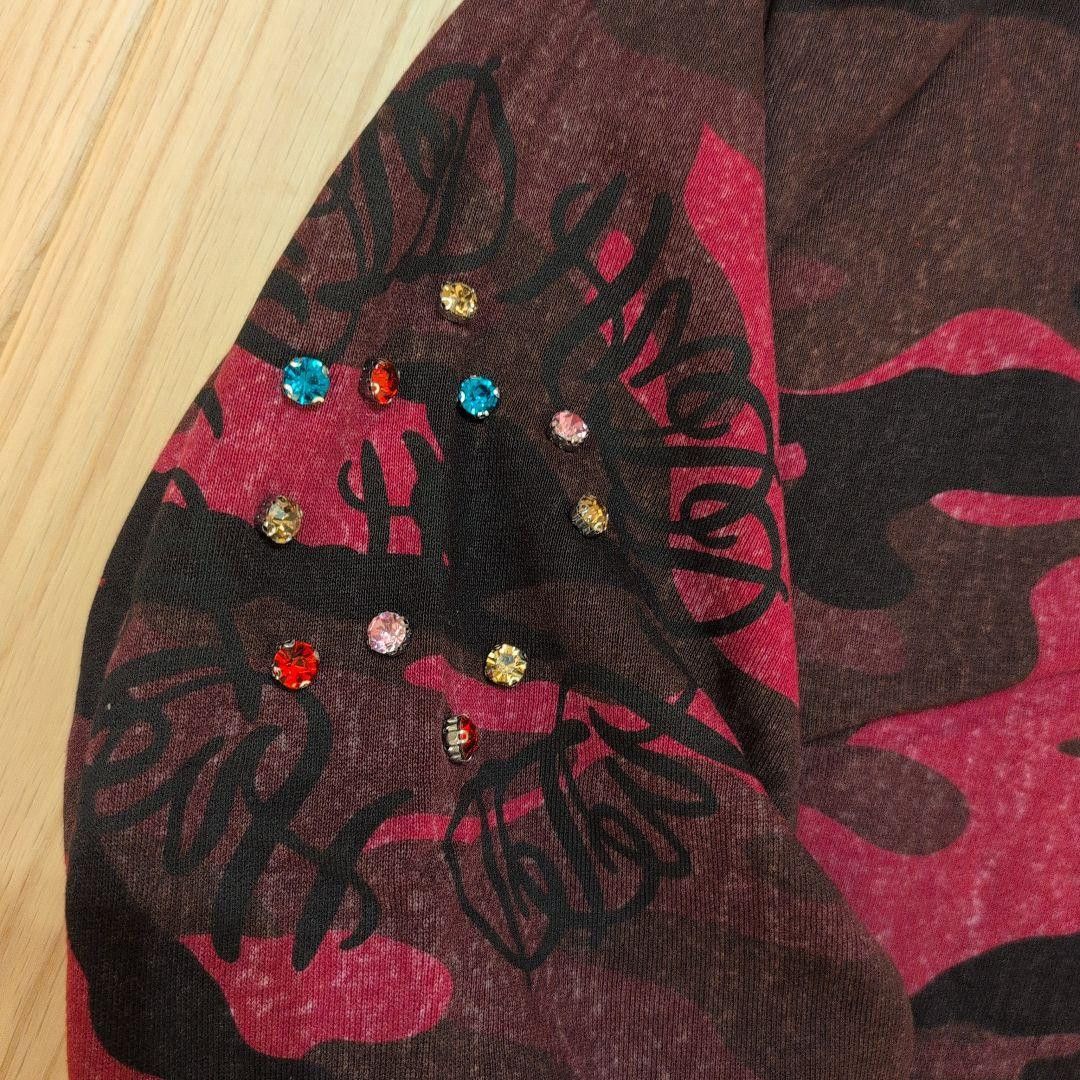 HMDD HMDD “Chimstone” Red Camo Zip-Up Hoodie – L (BNWT / Rare) Size US L / EU 52-54 / 3 - 11 Thumbnail