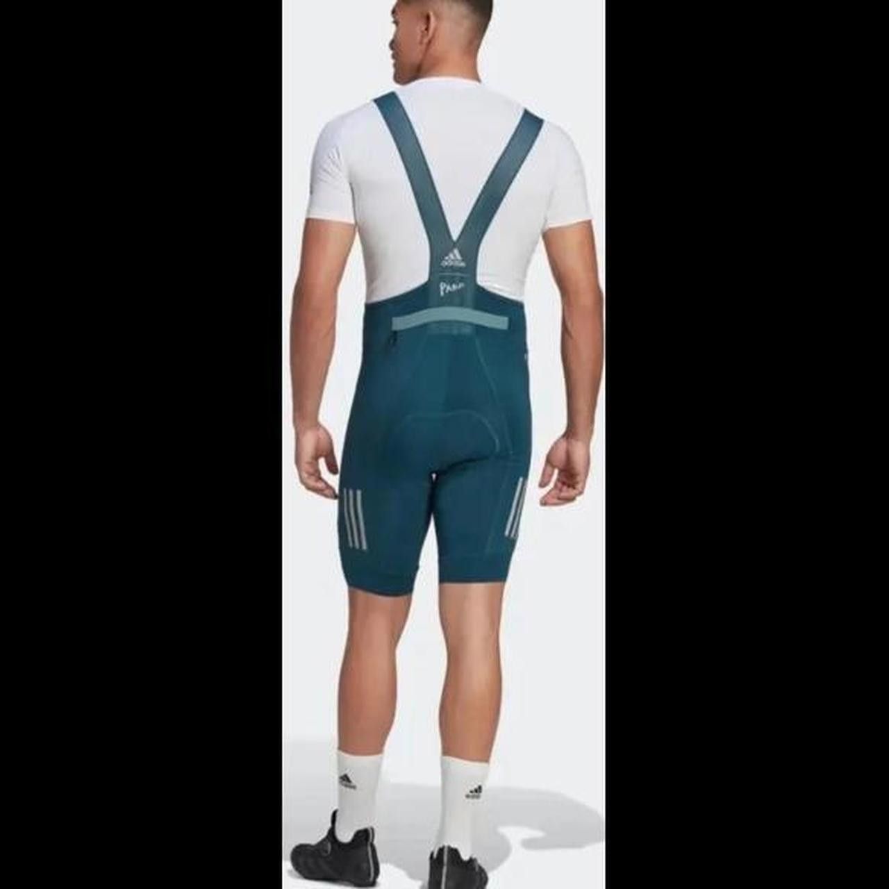Designer Adidas Parley Bib Cycling Shorts Size US L / EU 52-54 / 3 - 4 Thumbnail