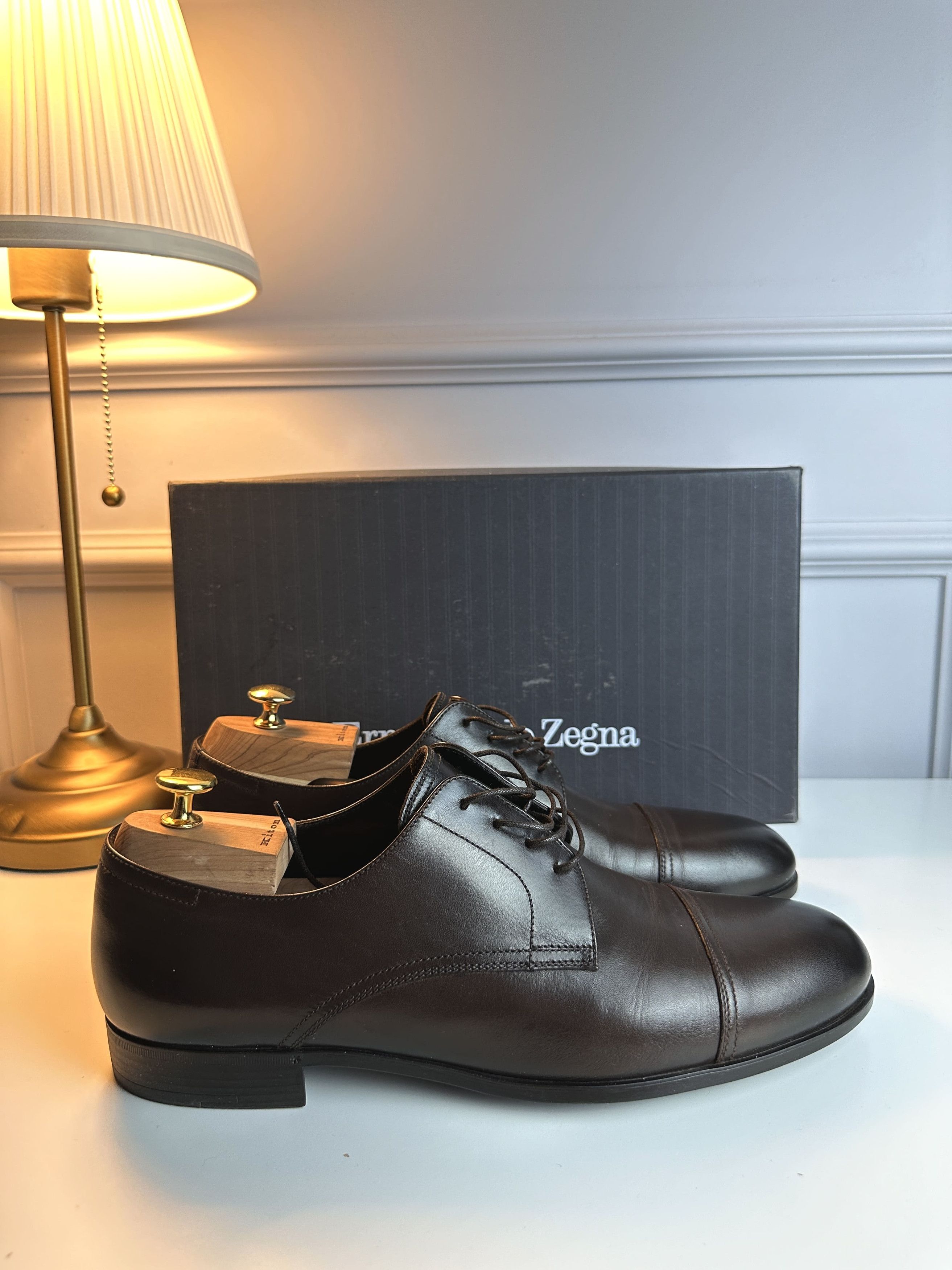 Ermenegildo Zegna Men's derby shoes Ermenegildo Zegna Size US 10.5 / EU 43-44 - 1 Thumbnail