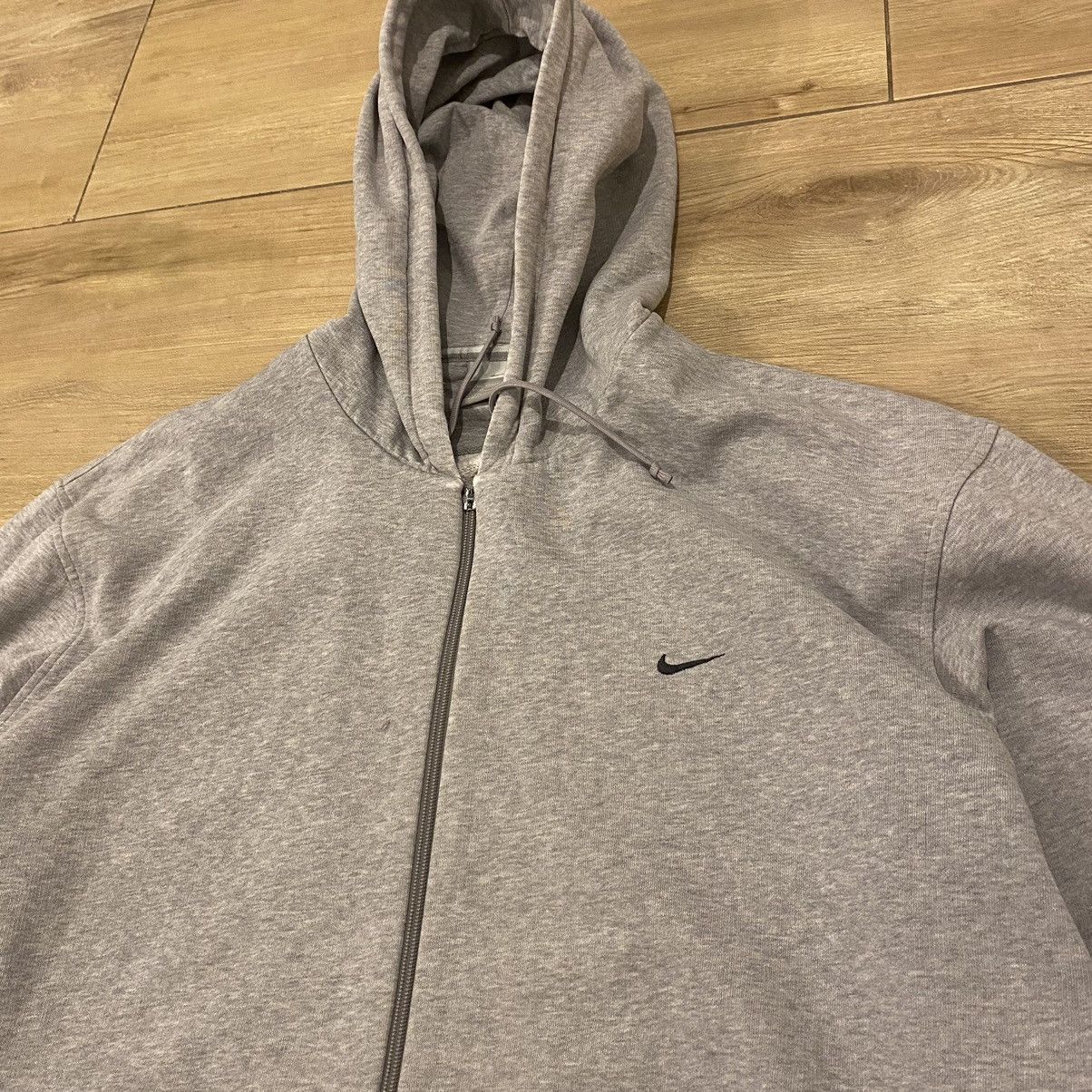 Other Crazy Vintage Nike 00s Small Logo Swoosh Oversized Hoodie Size US XXL / EU 58 / 5 - 3 Thumbnail