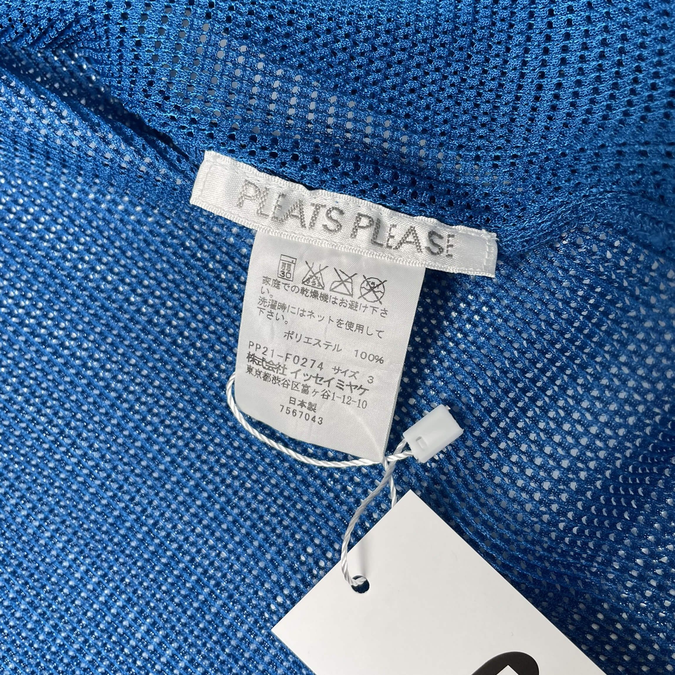 Issey Miyake issey miyake pleats blue cardigan Size L / US 10 / IT 46 - 5 Thumbnail