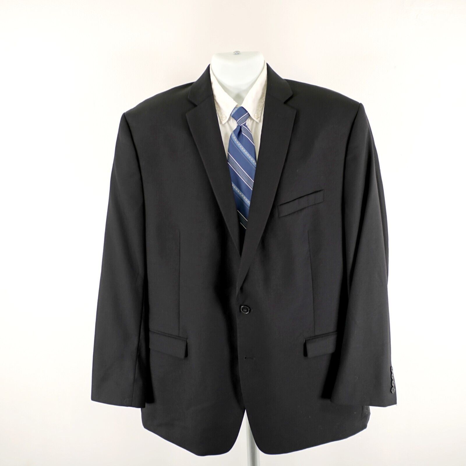 Calvin Klein Calvin Klein Wool Black 2 Button Blazer 46L Or Slim Fit 48L Size 46L - 5 Thumbnail