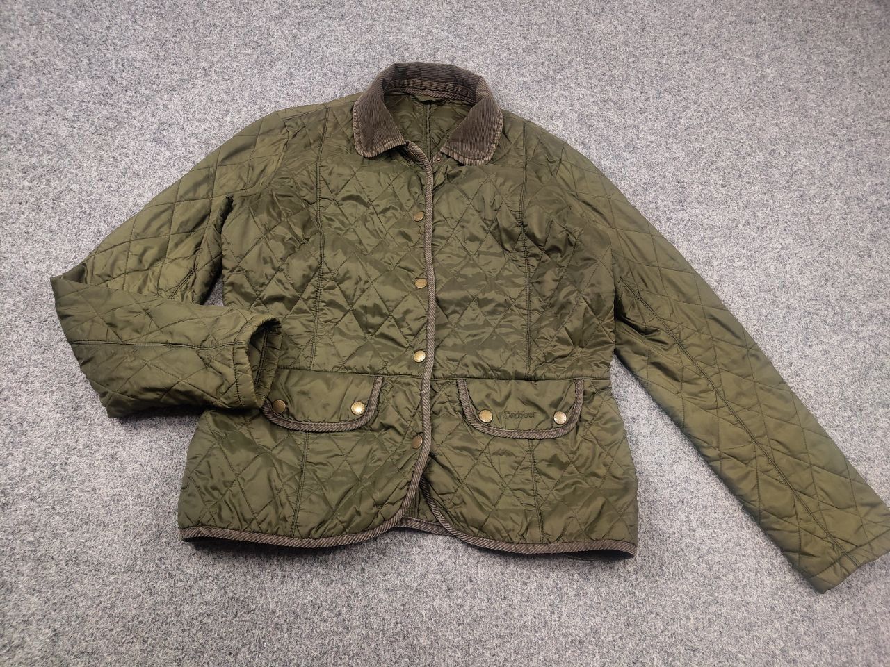 Barbour Vintage Barbour England Design Classic Green Quality Jacket Size L / US 10 / IT 46 - 4 Thumbnail