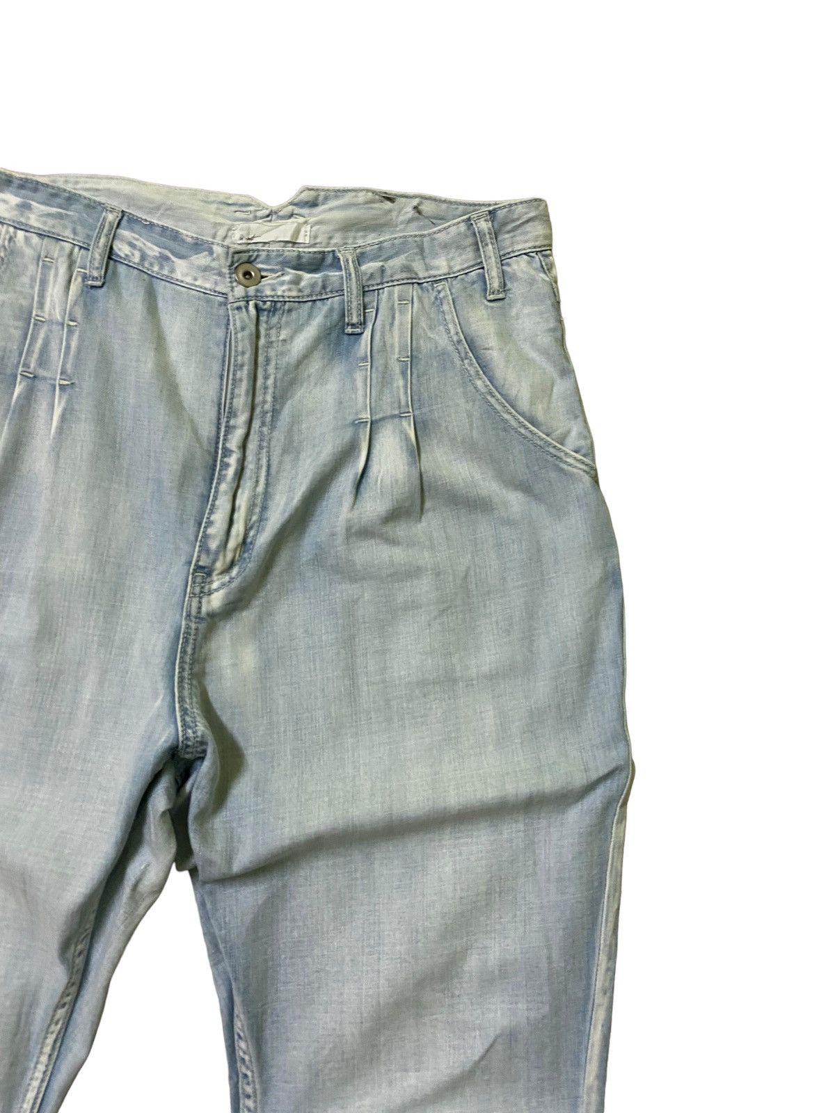 Designer × Issey Miyake × Ne-Net VINTAGE RARE NE-NET ISSEY MIYAKE LOSSE DENIM Size US 29 - 5 Thumbnail